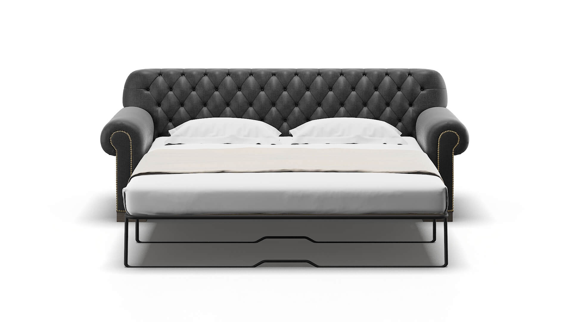 Chester Sosoftness 54 Sofa Sleeper Espresso legs 1