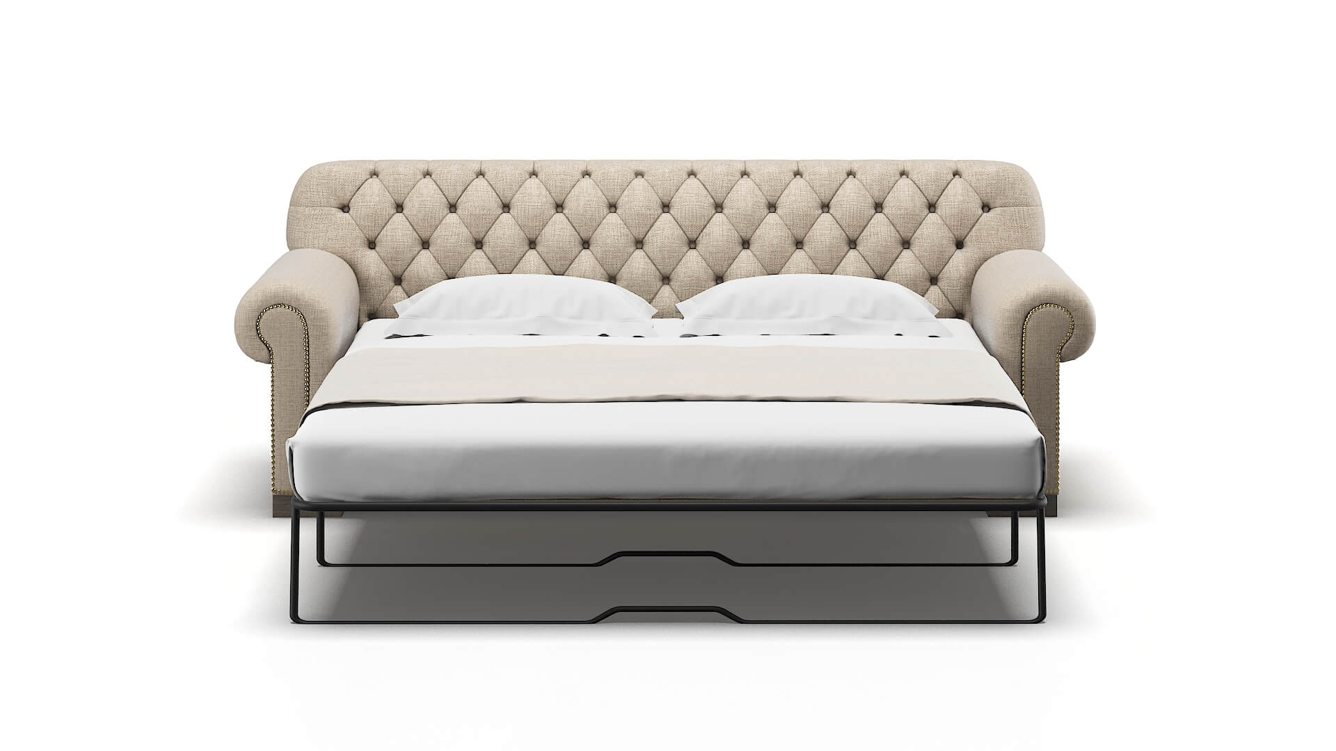 Chester Sosoftness 74 Sofa Sleeper Espresso legs 1