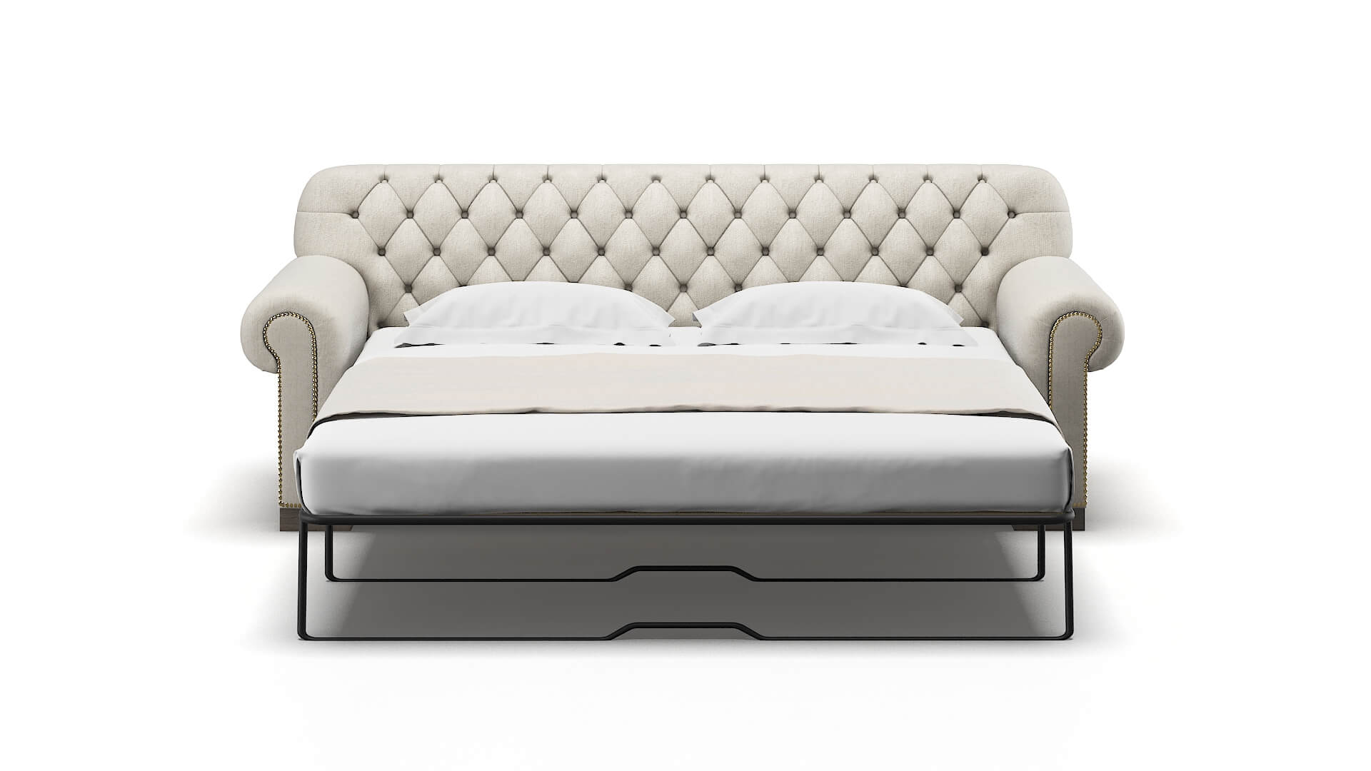 Chester Terrain Natural Sofa Sleeper Espresso legs 1