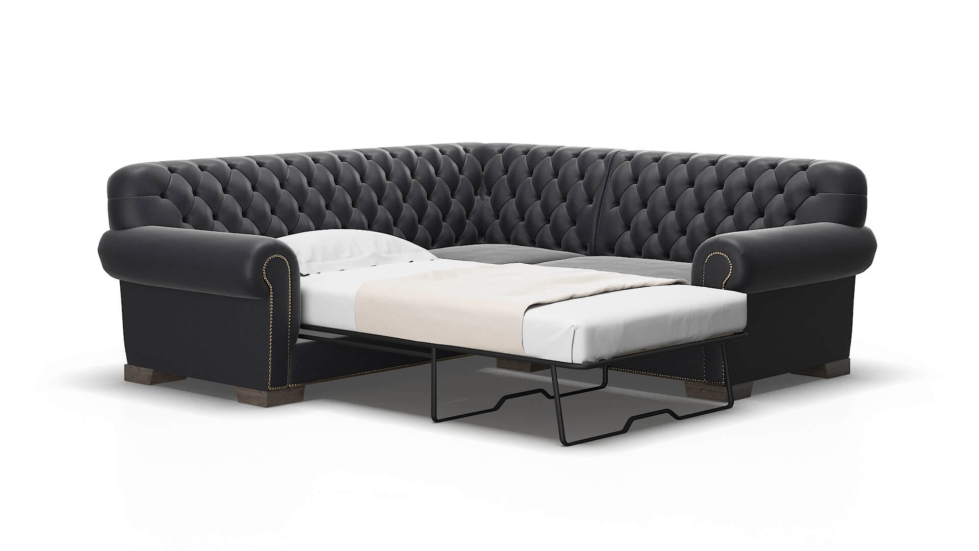 Chester Urban_d eclipse Sectional sleeper Espresso Legs  2