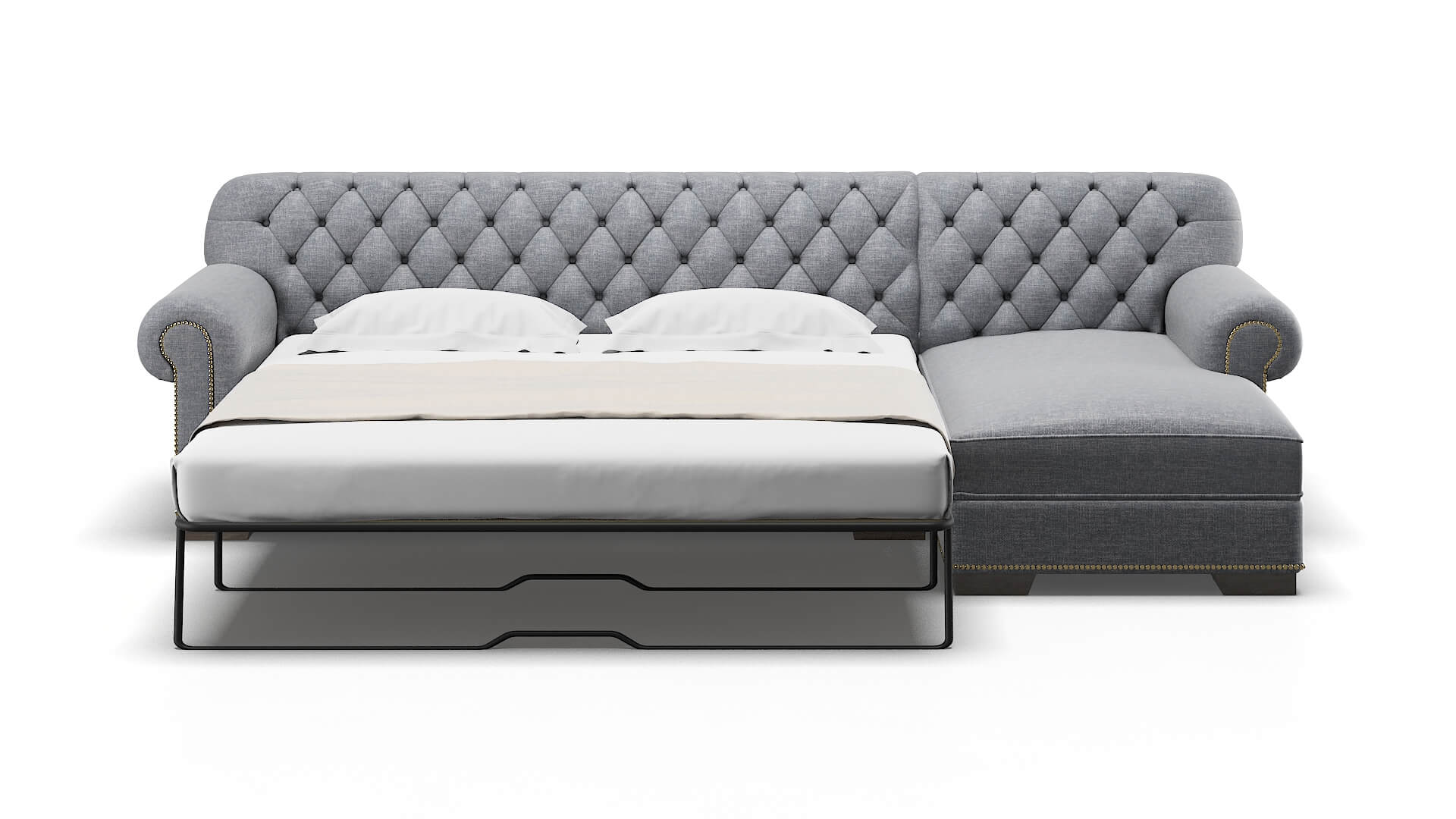 Chester Venus Mist Panel Sleeper Espresso legs 1