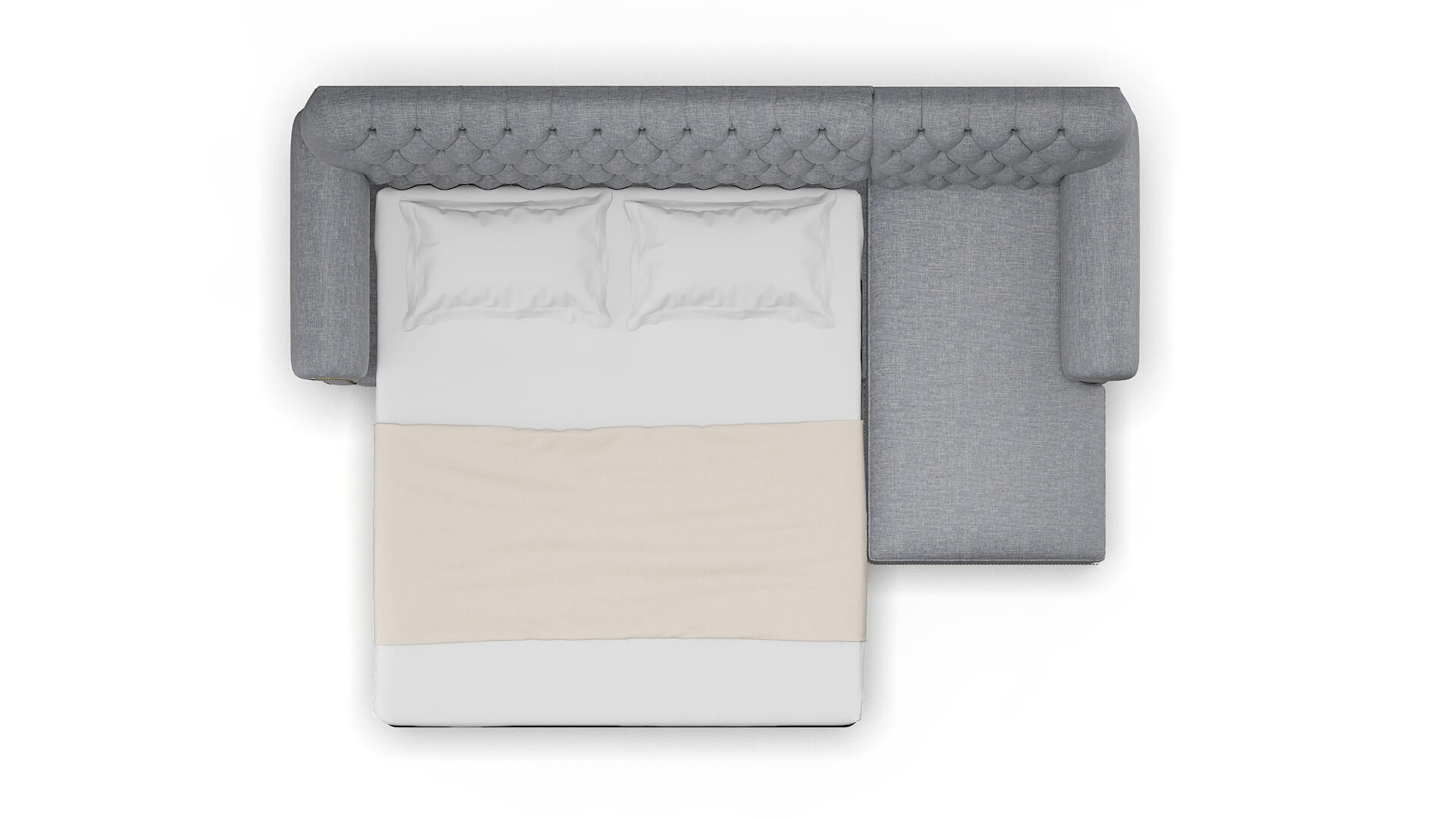 Chester Venus Mist Panel Sleeper Espresso legs 3
