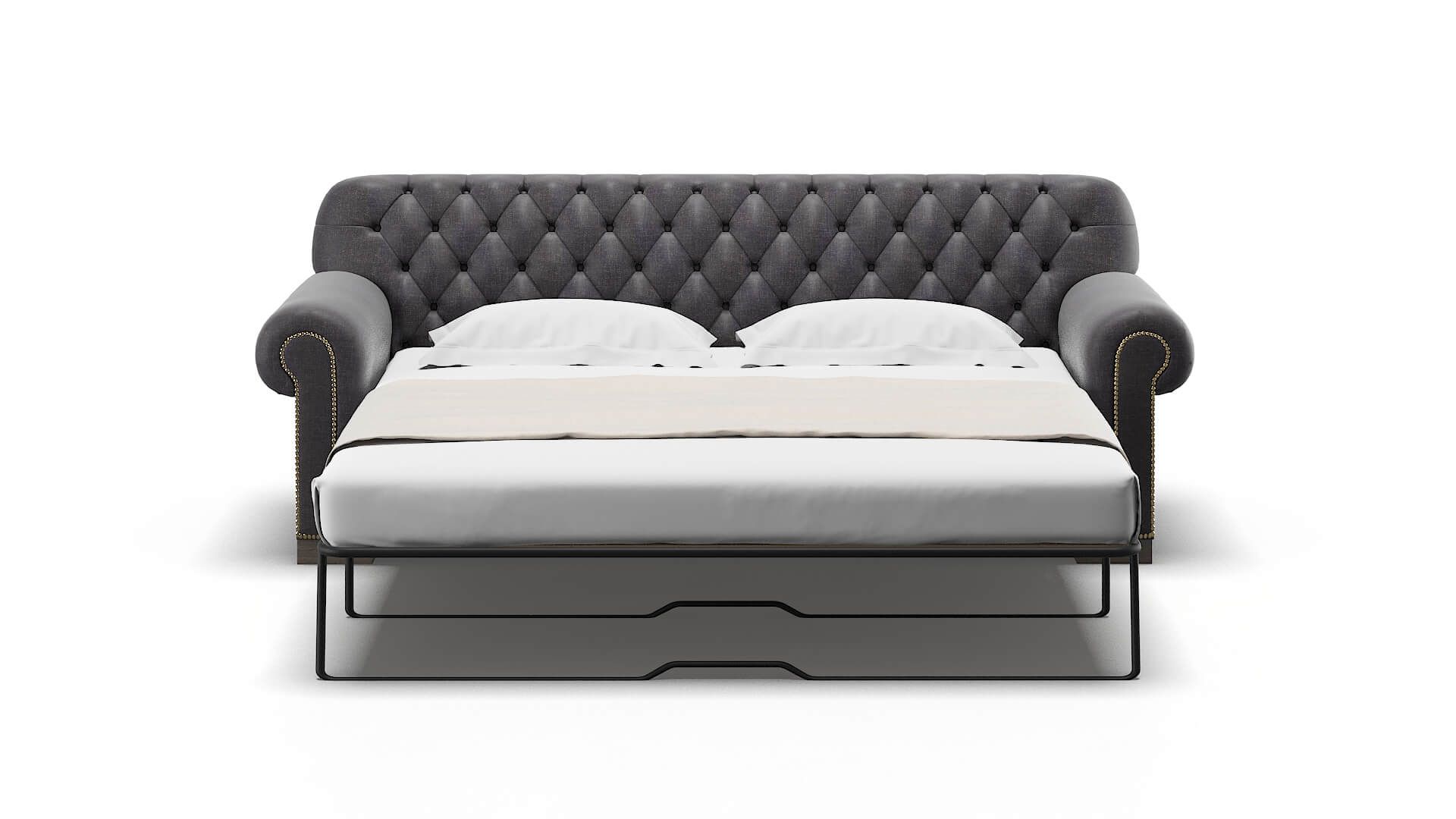 Chester Venus Onyx Sofa Sleeper Espresso legs 1