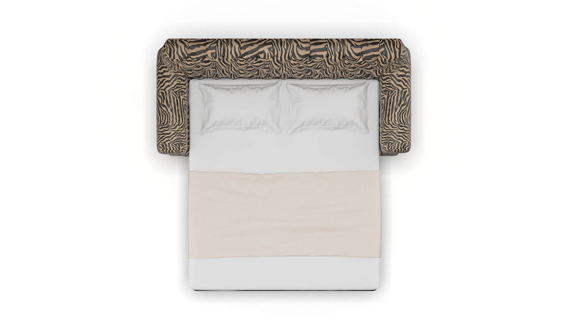 Chester Zambia Coffee Sofa Sleeper Espresso legs 3