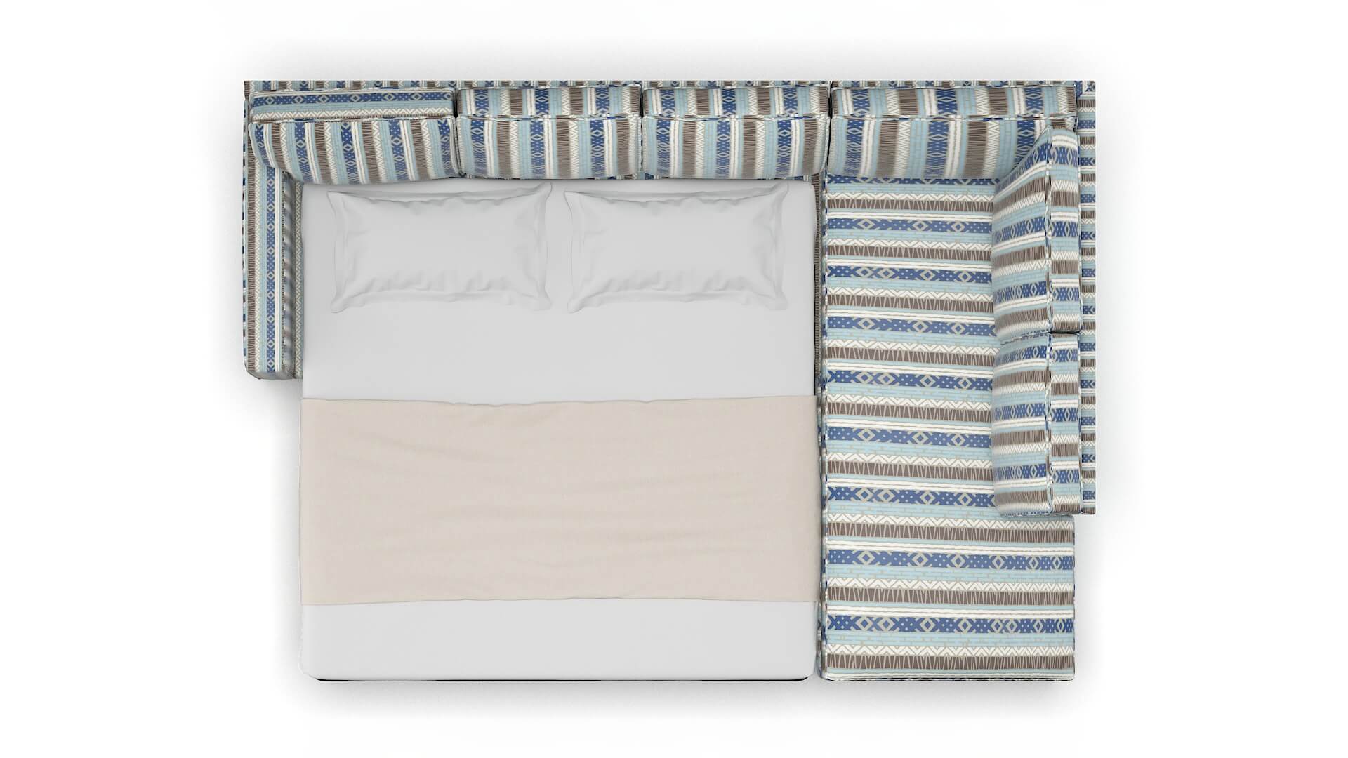 Chicago Bodhi Indigo Panel Sleeper Espresso legs 3