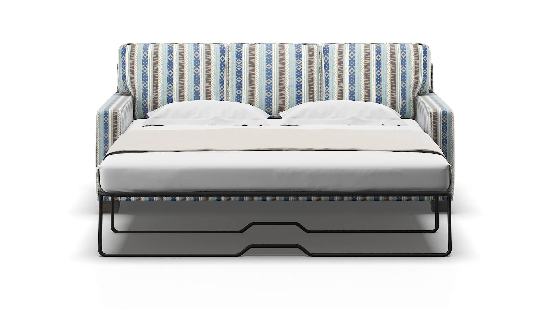 Chicago Bodhi Indigo Sofa Sleeper Espresso legs 1