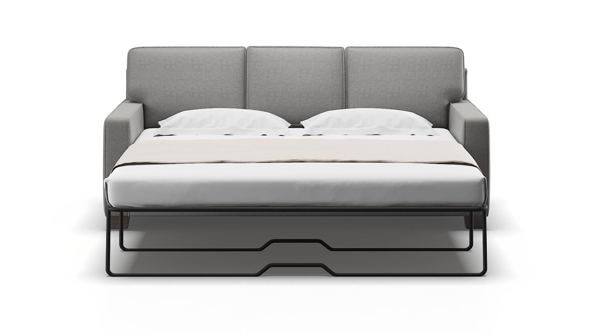 Chicago Catalina Steel Sofa Sleeper Espresso legs 1