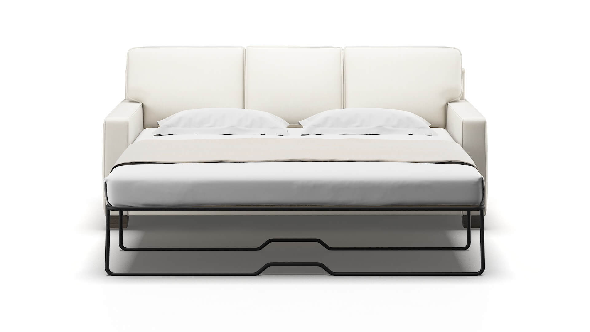 Chicago Chance Bone Sofa Sleeper Espresso legs 1