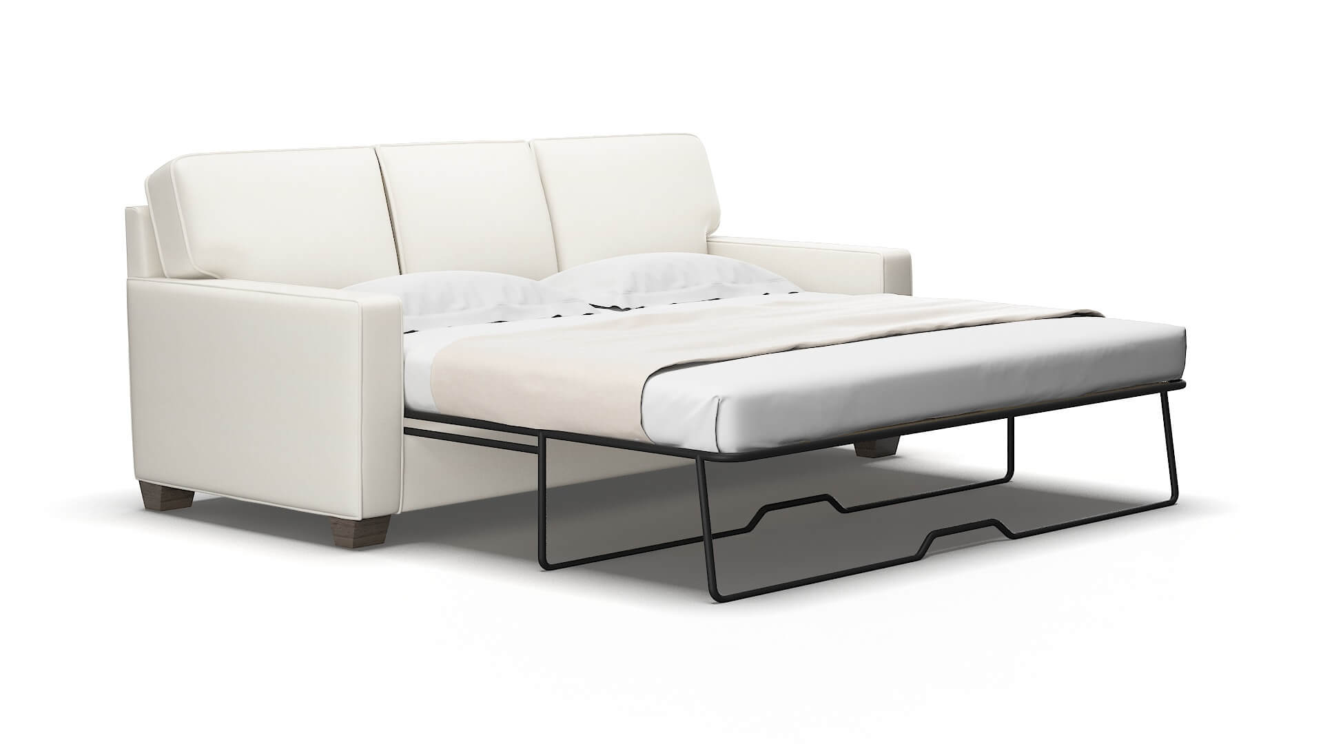 Chicago Chance bone Sofa sleeper Espresso Legs  2