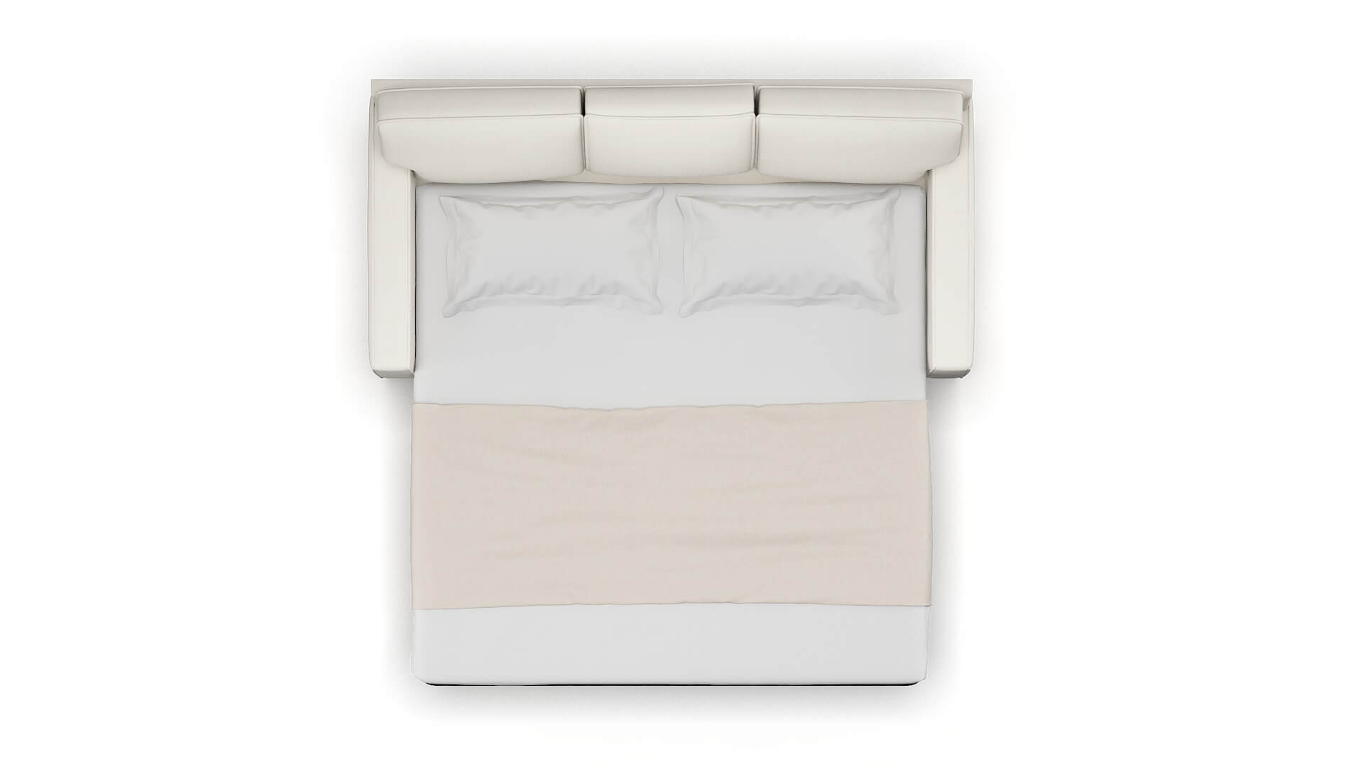 Chicago Chance Bone Sofa Sleeper Espresso legs 3