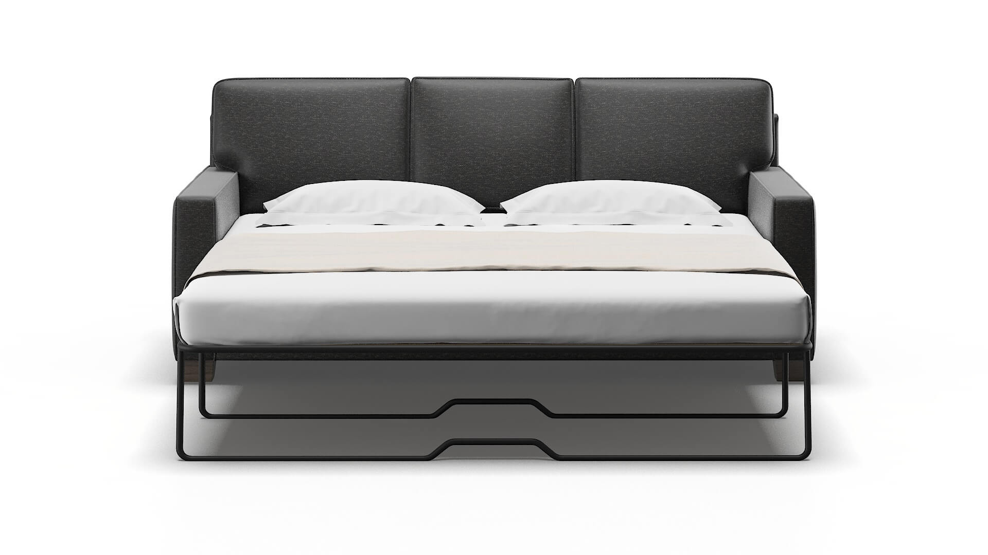 Chicago Chance Denim Sofa Sleeper Espresso legs 1