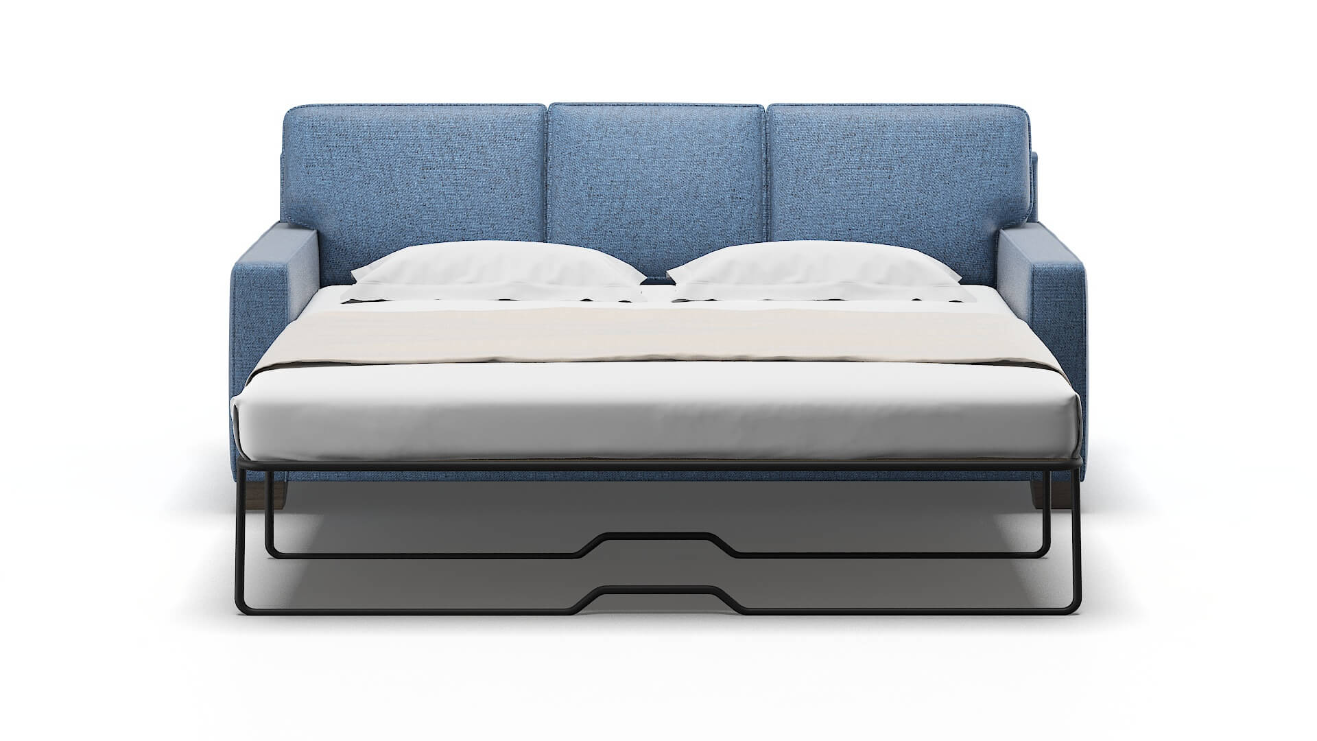 Chicago Clyde Deep_ocean Sofa Sleeper Espresso legs 1