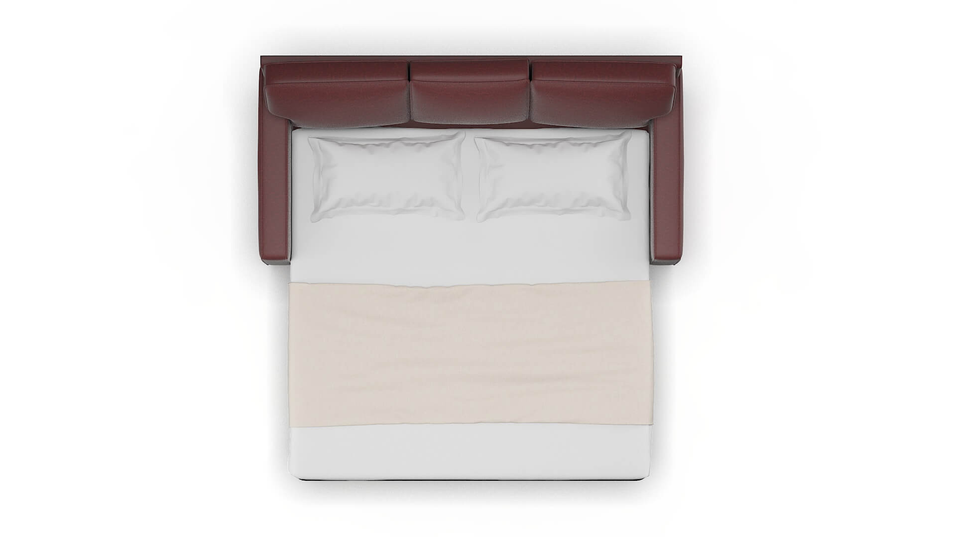 Chicago Derby Berry Sofa Sleeper Espresso legs 3