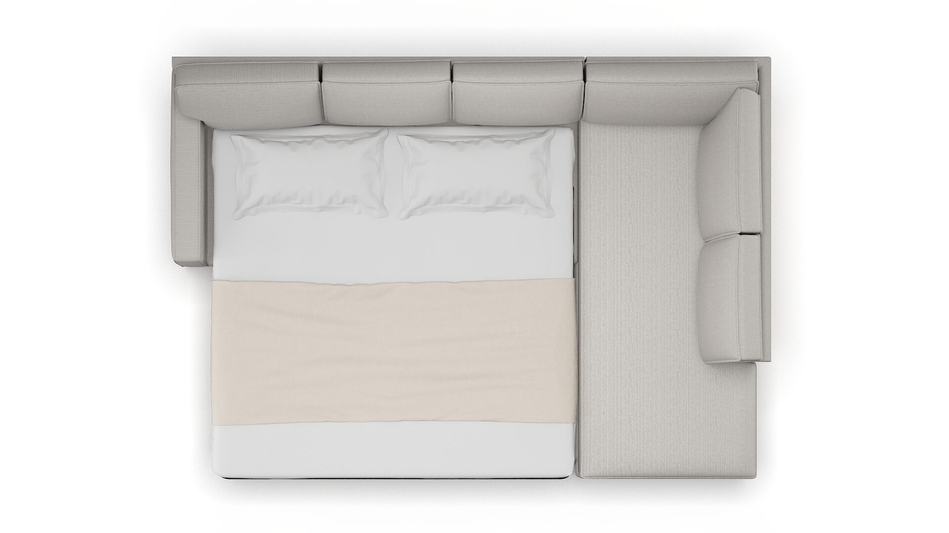 Chicago Derby Grey Panel Sleeper Espresso legs 3