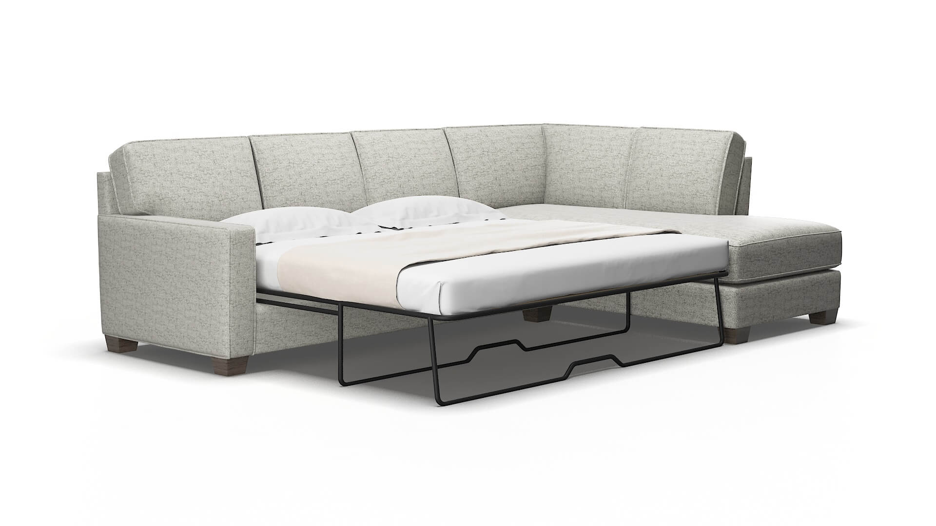 Chicago Derby silver Panel sleeper Espresso Legs  2