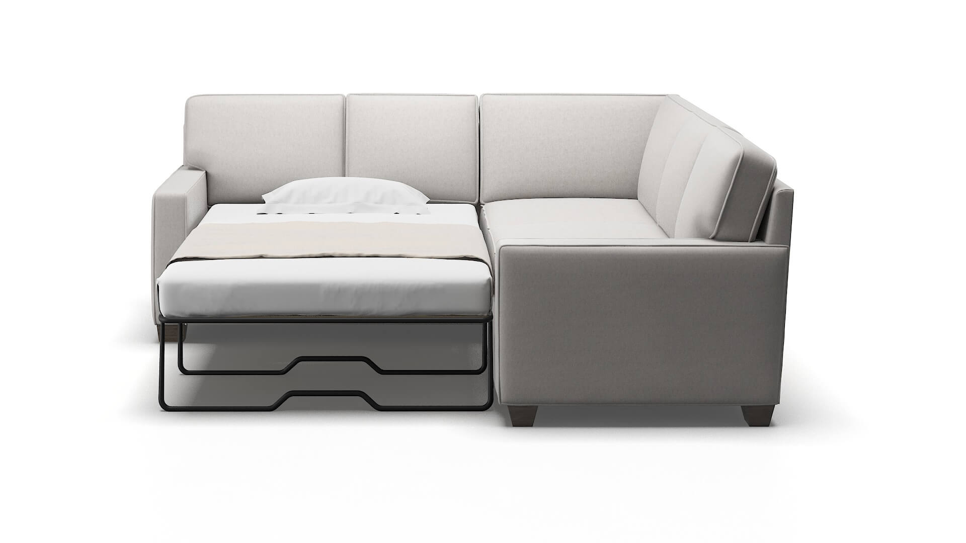 Chicago Dream_d Sterling Sectional Sleeper Espresso legs 1