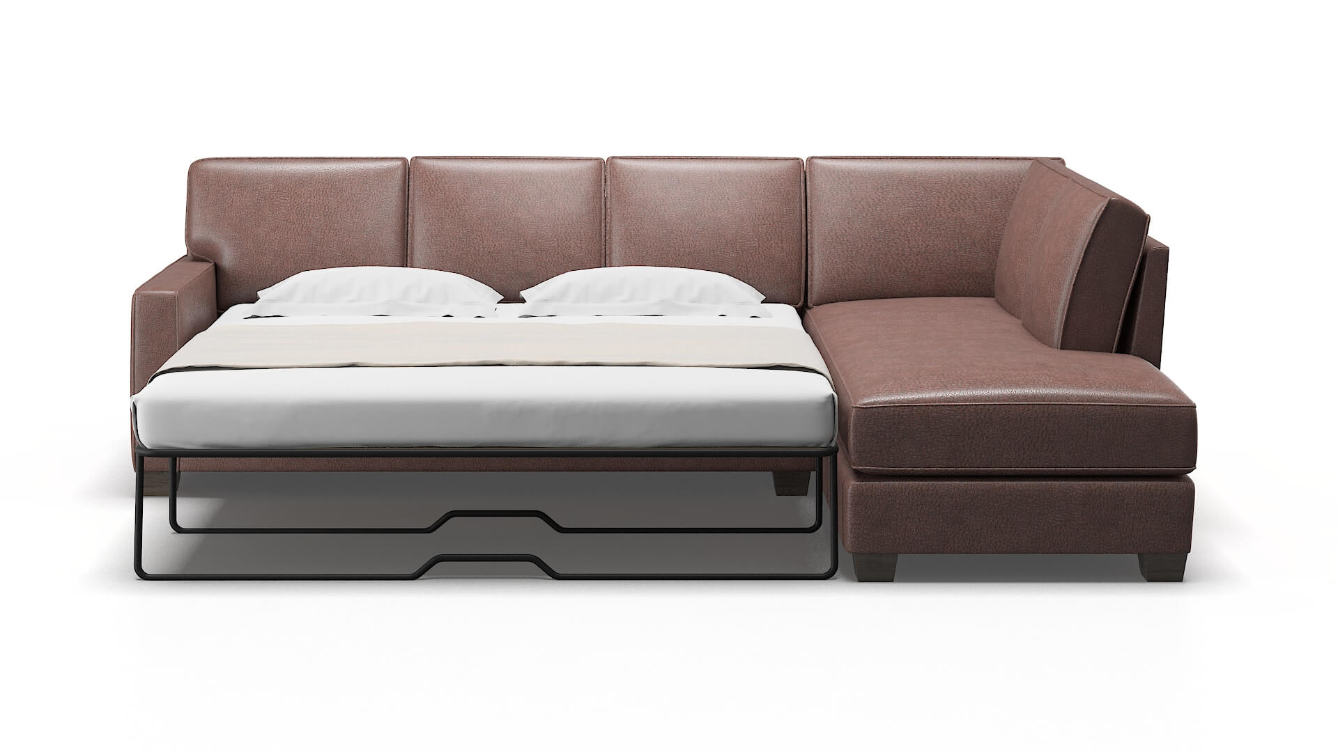 Chicago Ford Brown Panel Sleeper Espresso legs 1