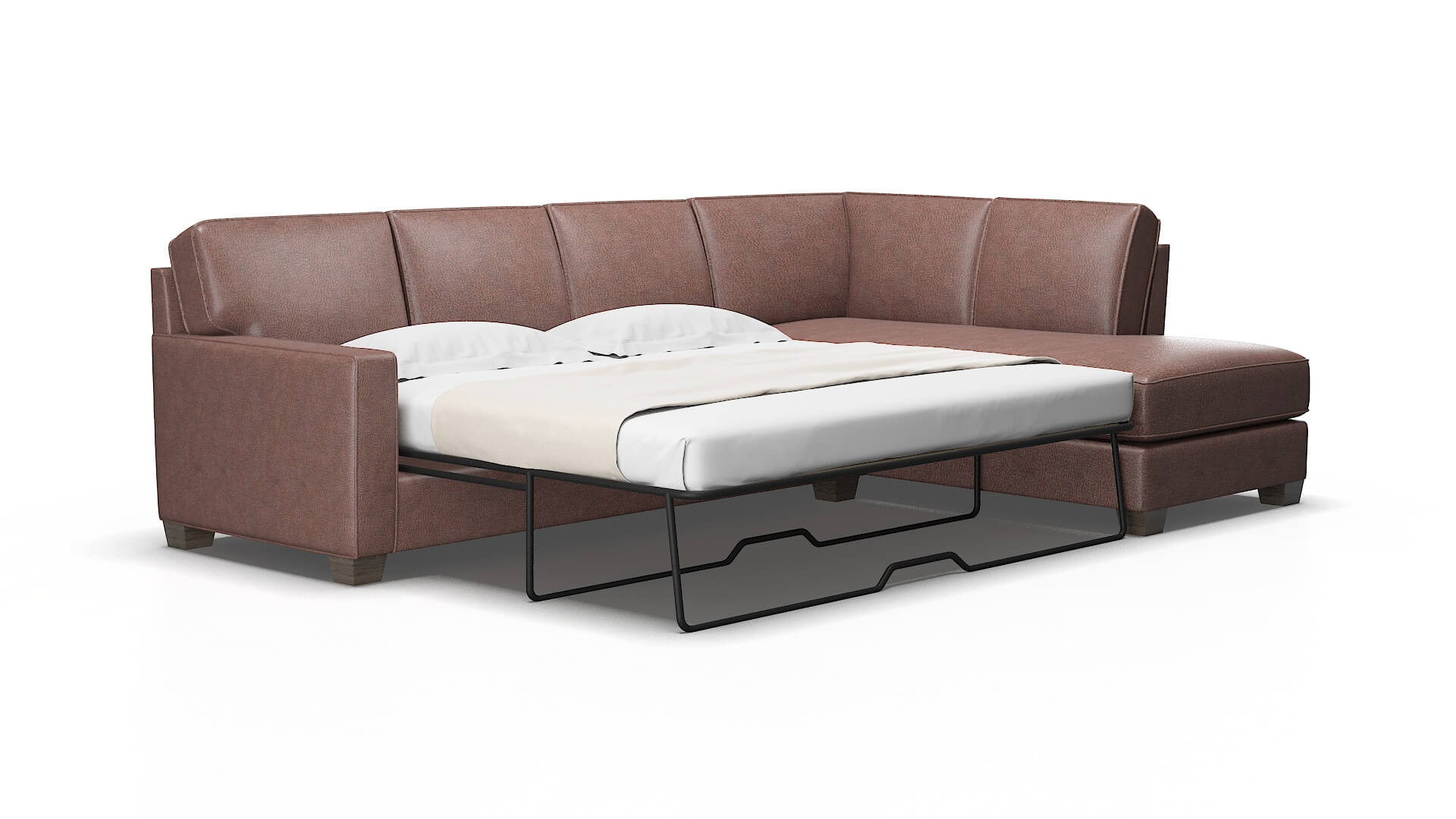 Chicago Ford brown Panel sleeper Espresso Legs  2