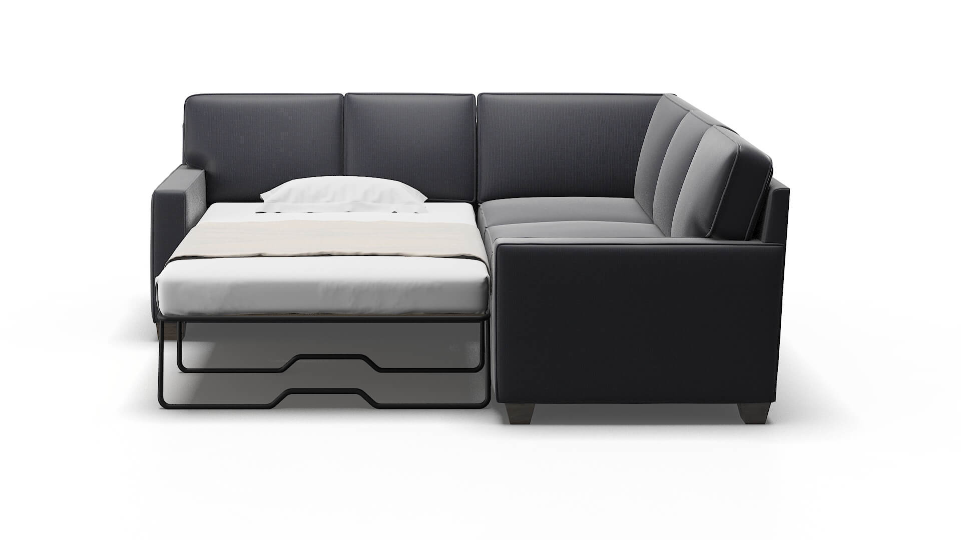 Chicago Hepburn_hrp Deep_sea Sectional Sleeper Espresso legs 1
