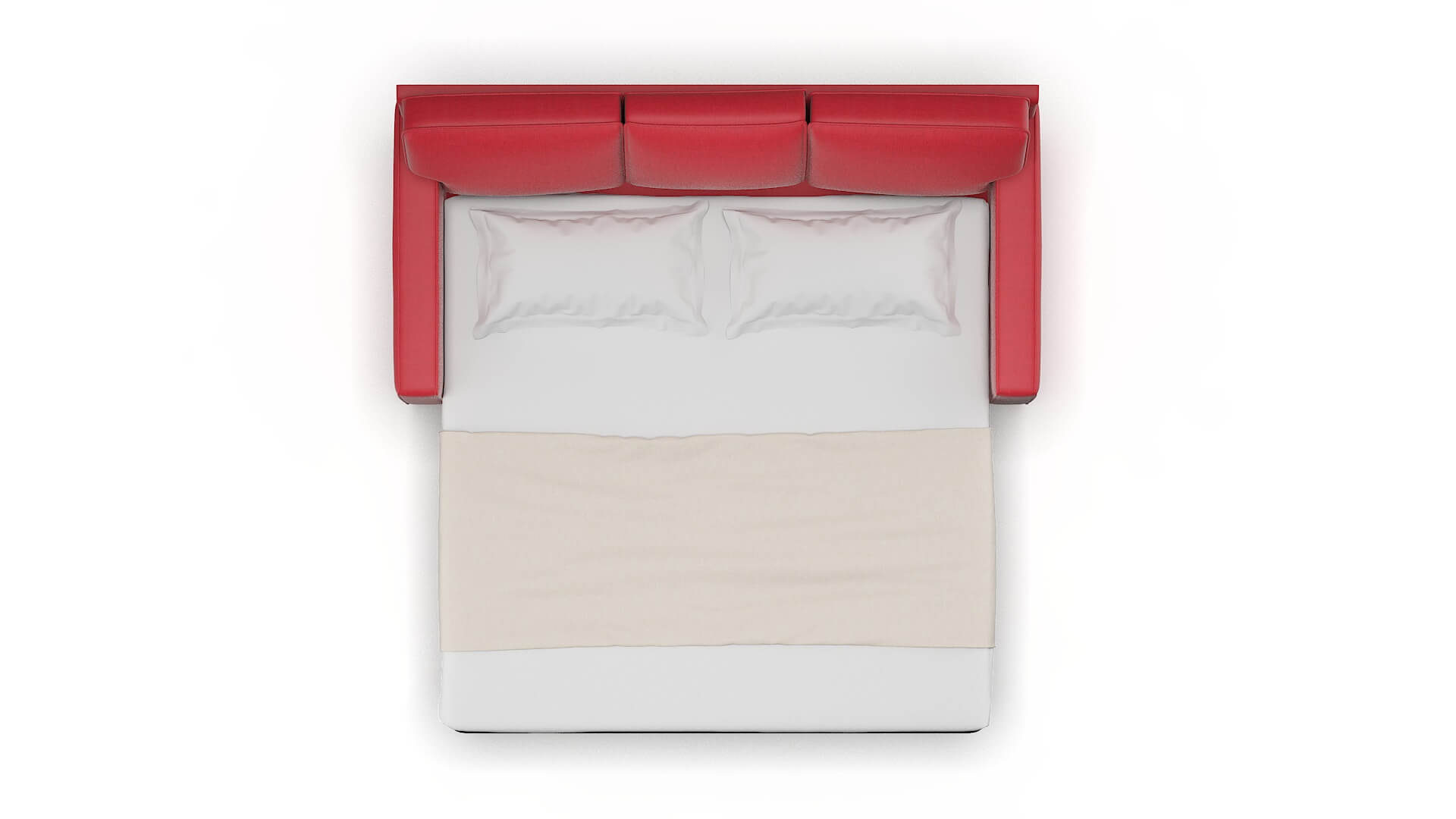 Chicago Hepburn_hrp Pottery Sofa Sleeper Espresso legs 3