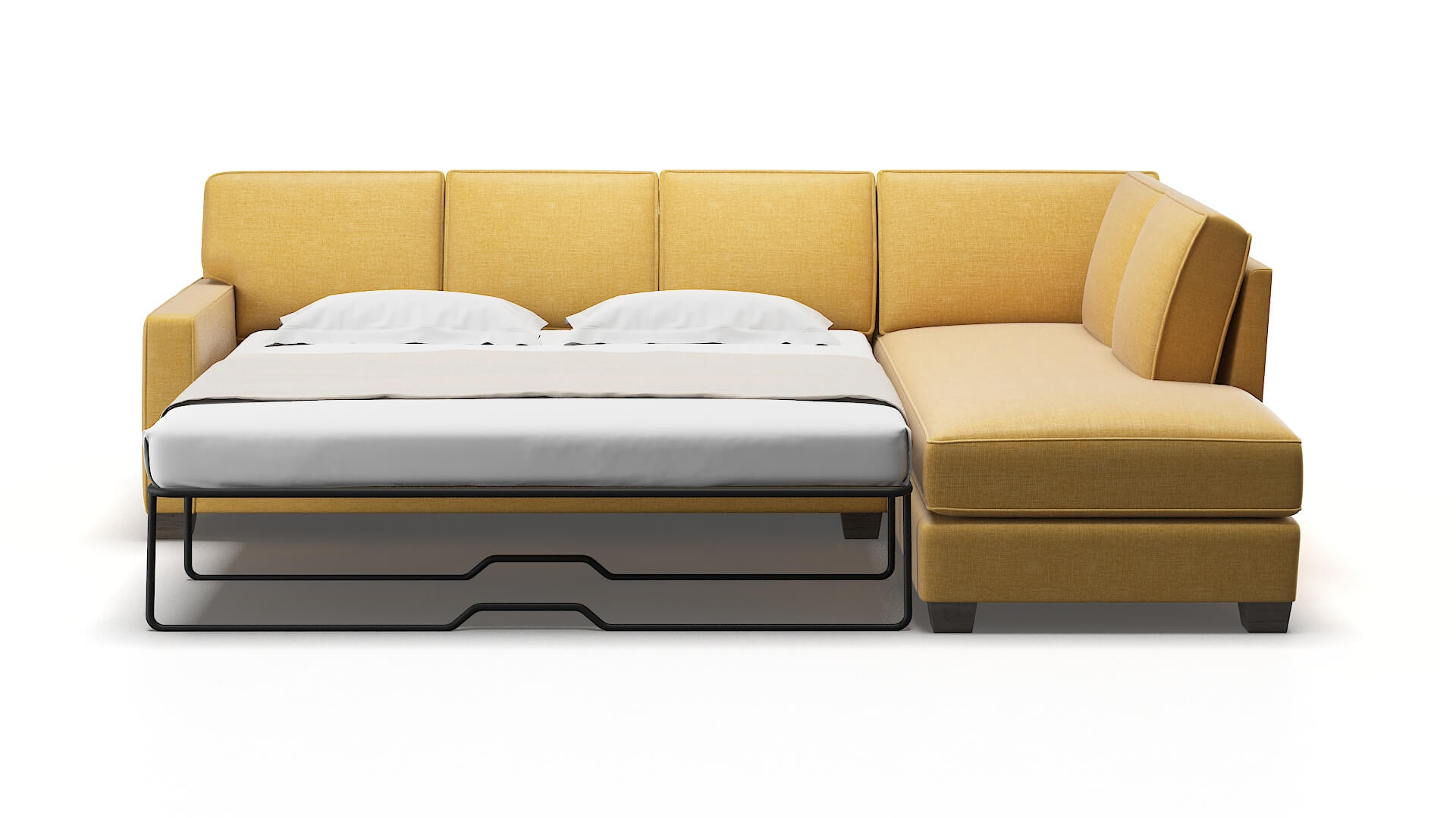 Chicago Insight Citronella Panel Sleeper Espresso legs 1