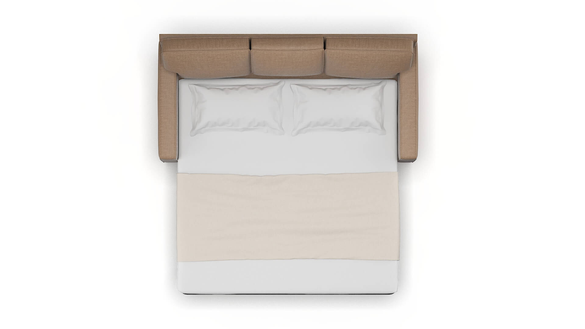 Chicago Keylargo Mink Sofa Sleeper Espresso legs 3