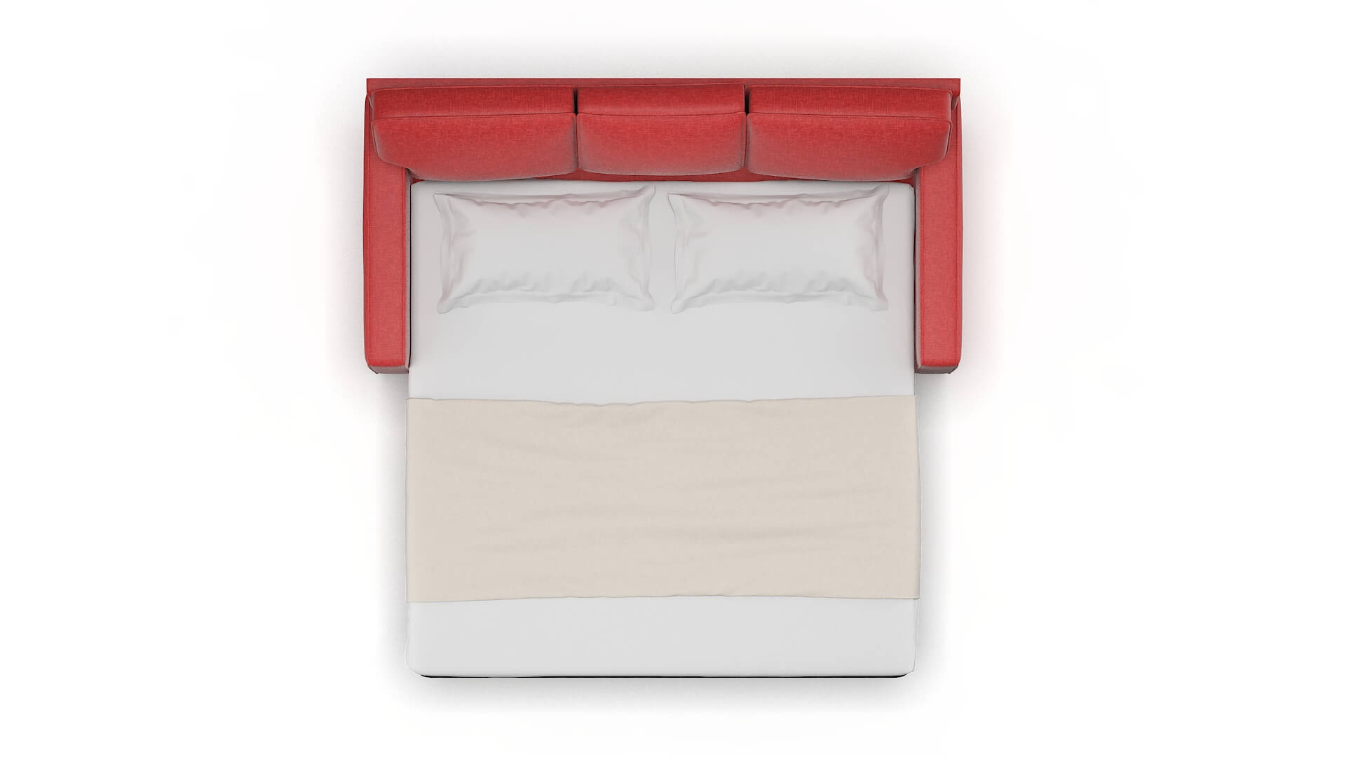 Chicago Keylargo Ruby Sofa Sleeper Espresso legs 3