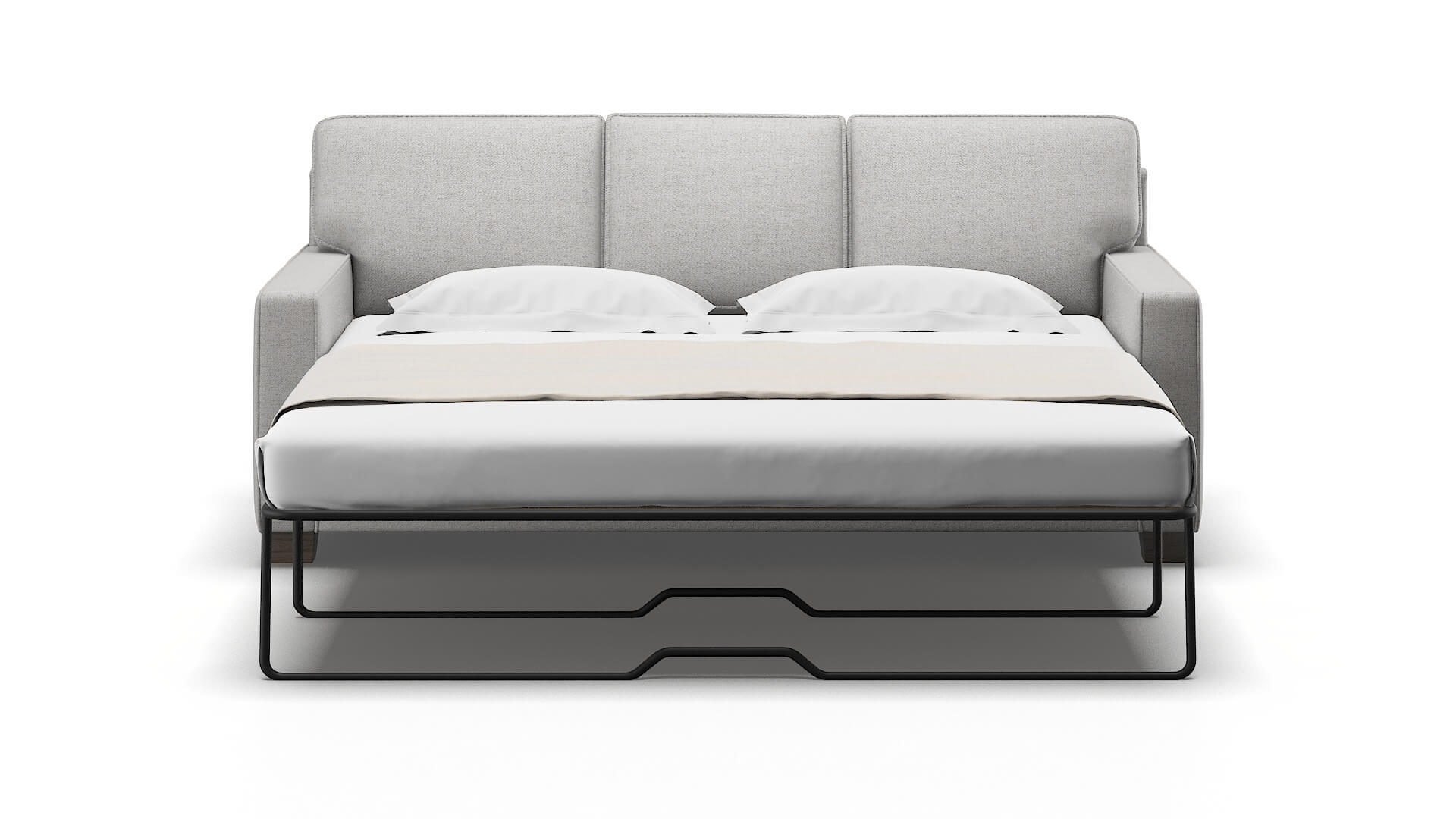 Chicago Malibu Dove Sofa Sleeper Espresso legs 1