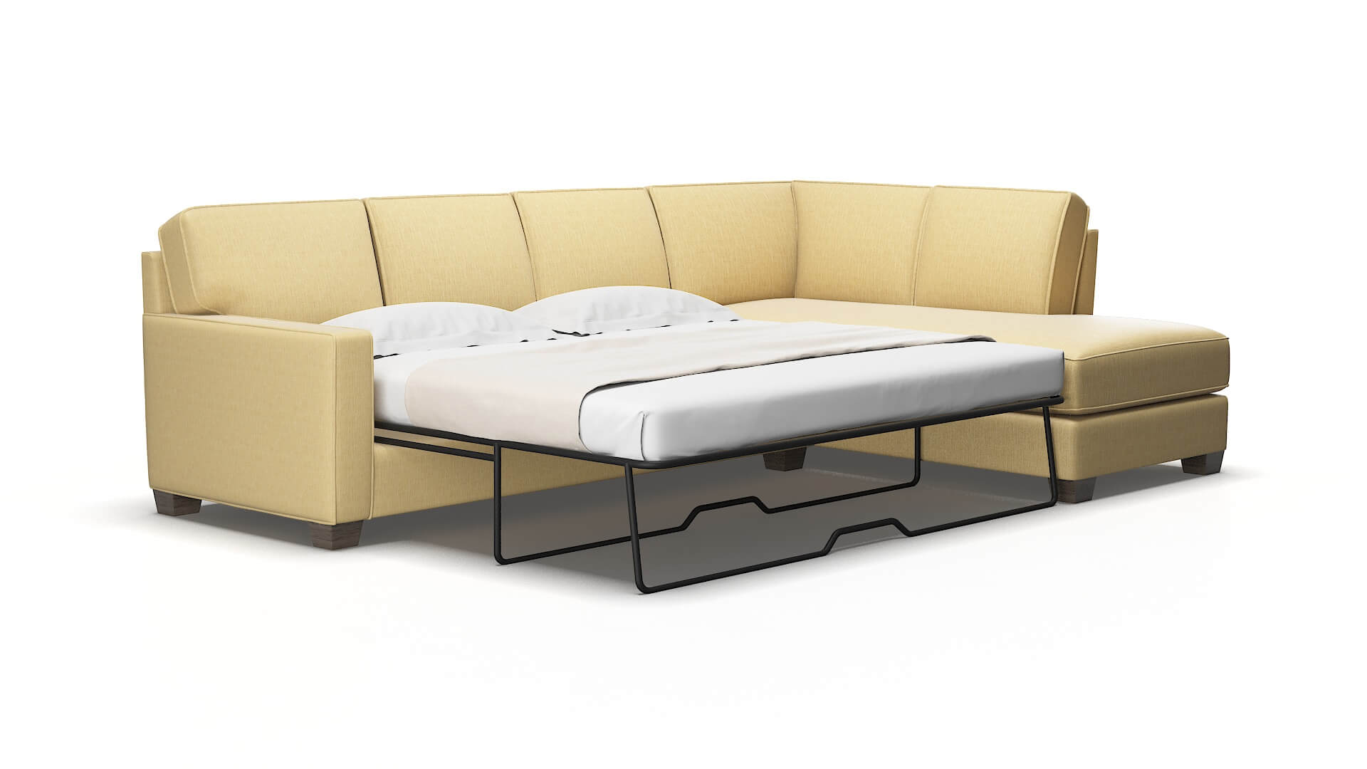 Chicago Malibu maize Panel sleeper Espresso Legs  2