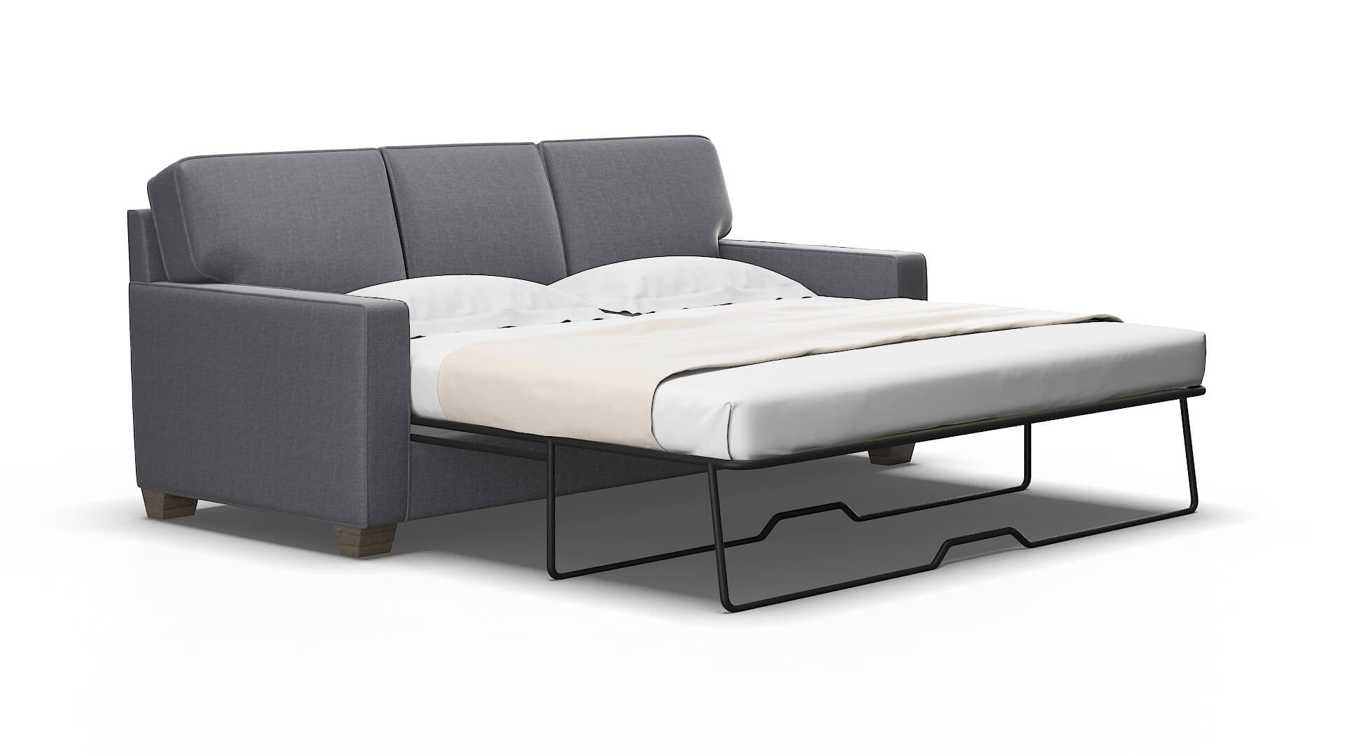 Chicago Notion graphite Sofa sleeper Espresso Legs  2