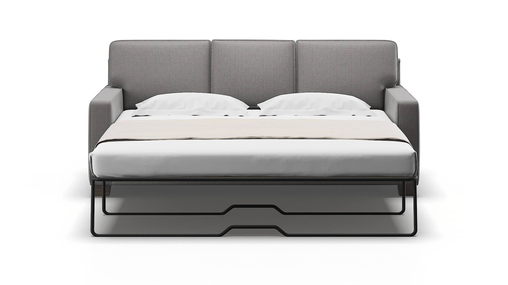Chicago Parker Graphite Sofa Sleeper Espresso legs 1