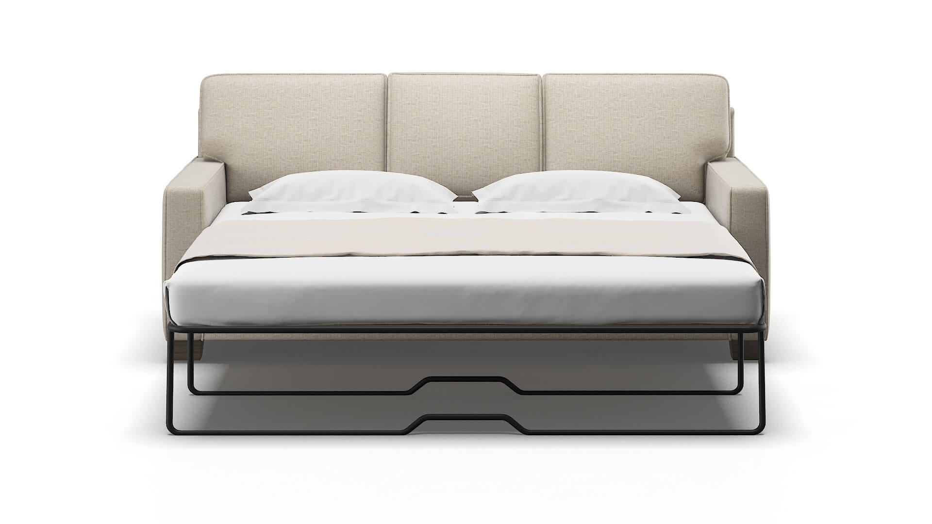 Chicago Parker Wheat Sofa Sleeper Espresso legs 1