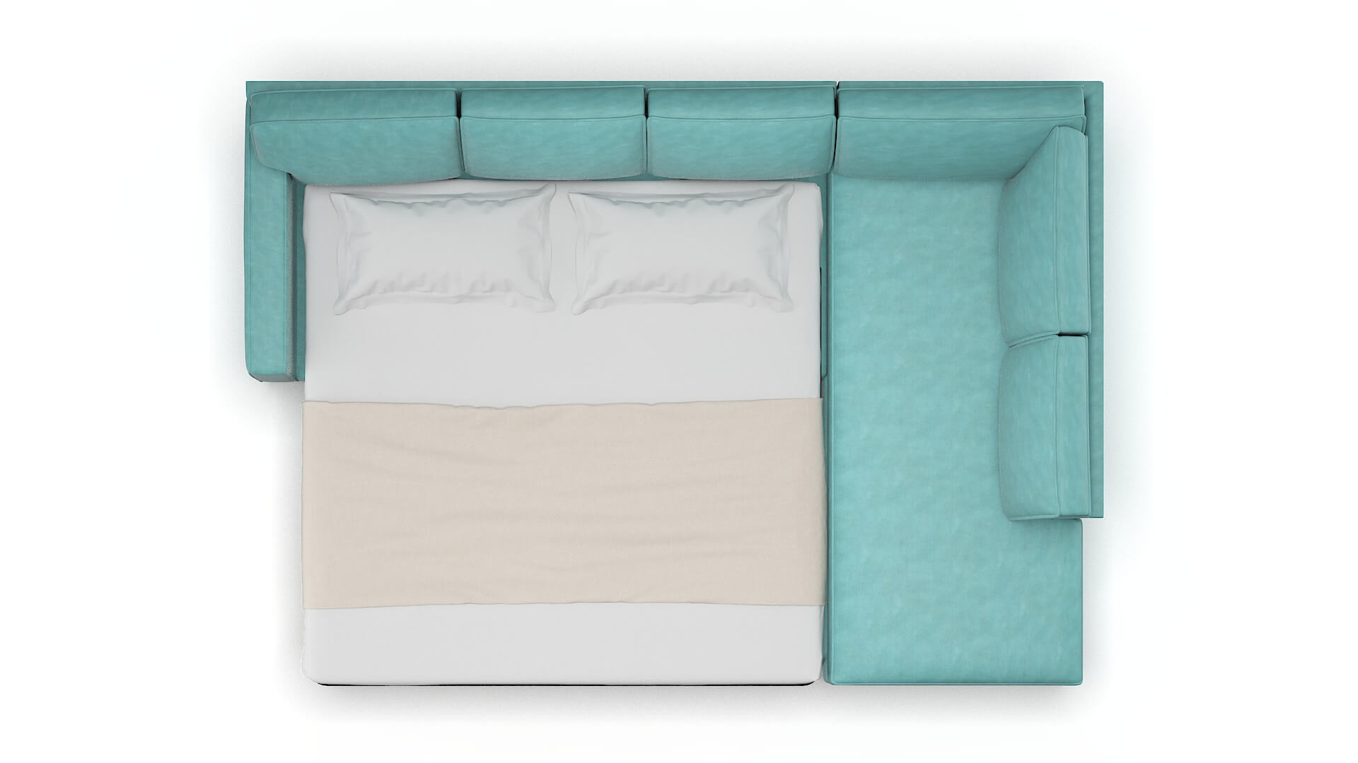 Chicago Portland Mercury Panel Sleeper Espresso legs 3