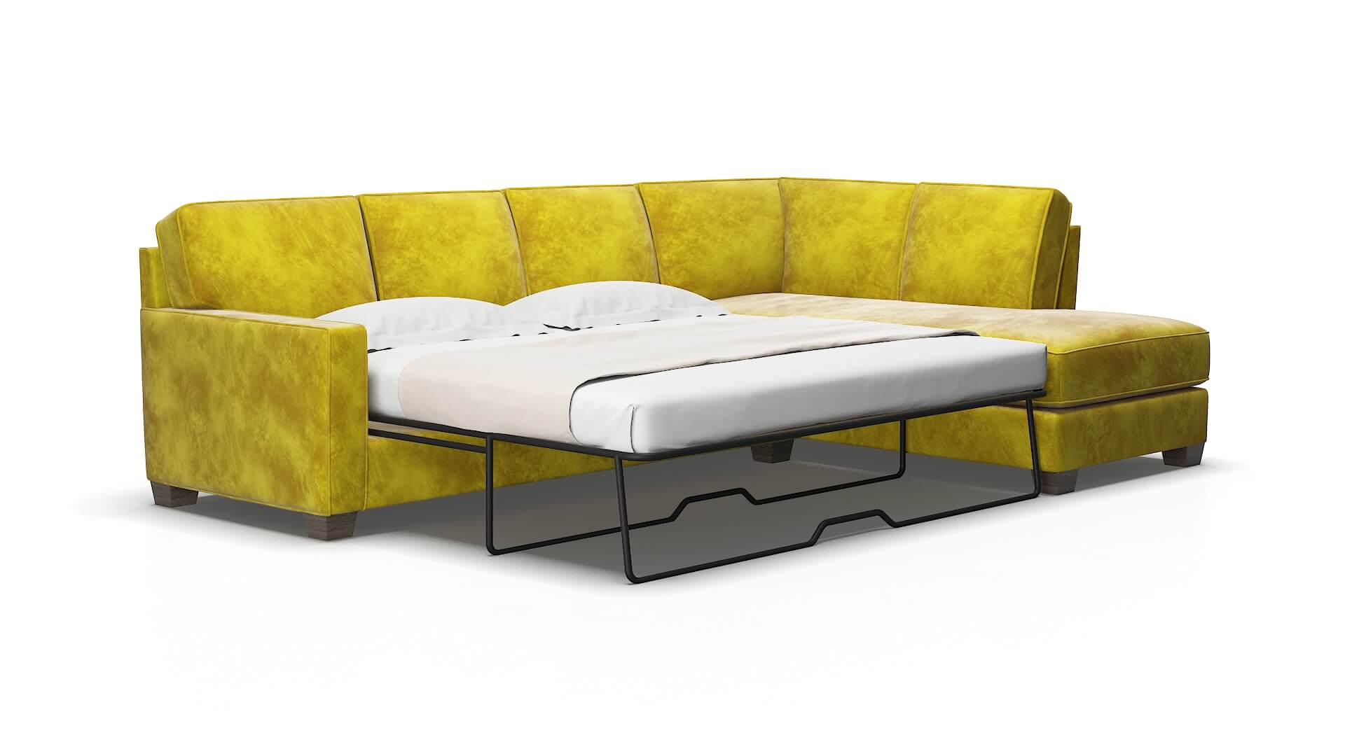 Chicago Quartz 402 Panel Sleeper Espresso legs 2