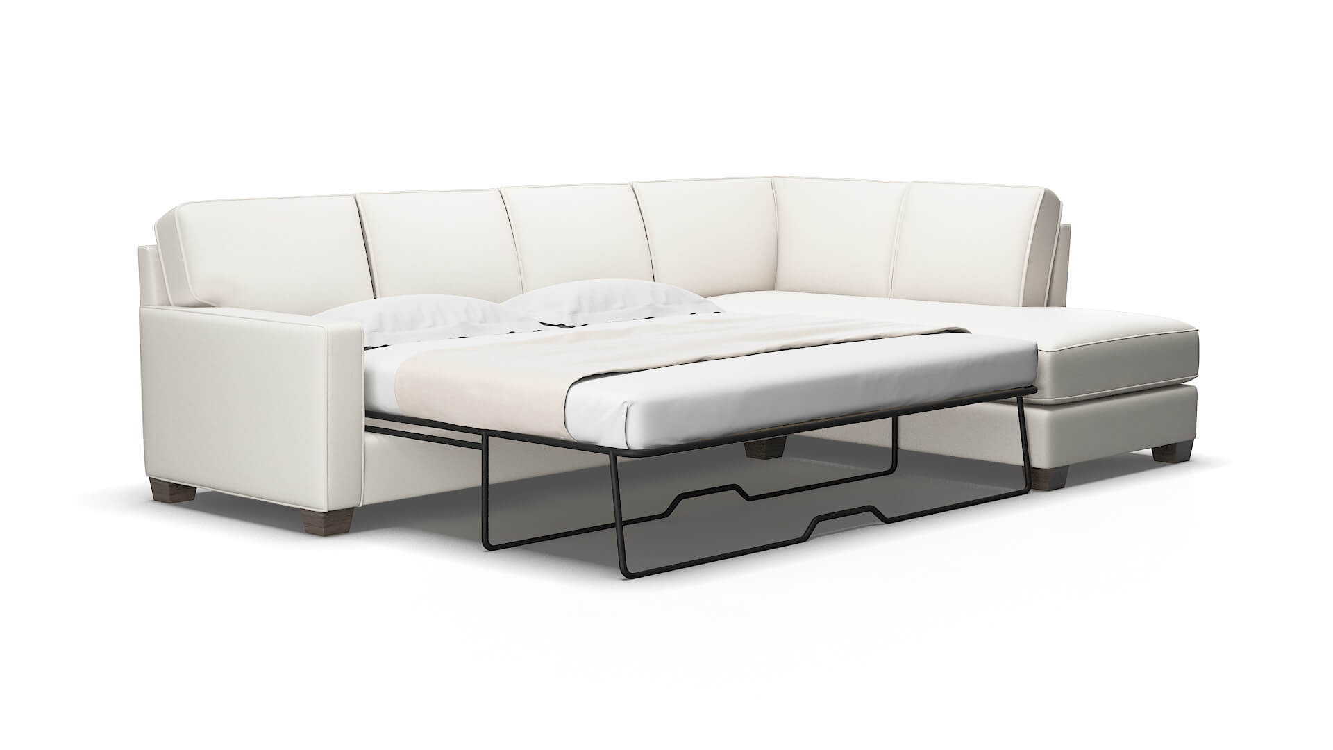 Chicago Redondo Pearl Panel Sleeper Espresso legs 2