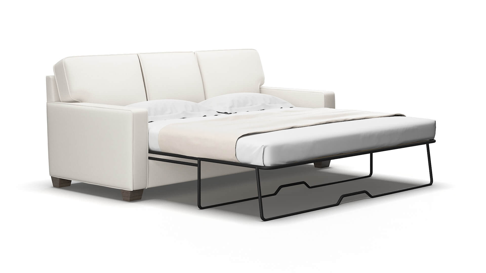 Chicago Redondo pearl Sofa sleeper Espresso Legs  2