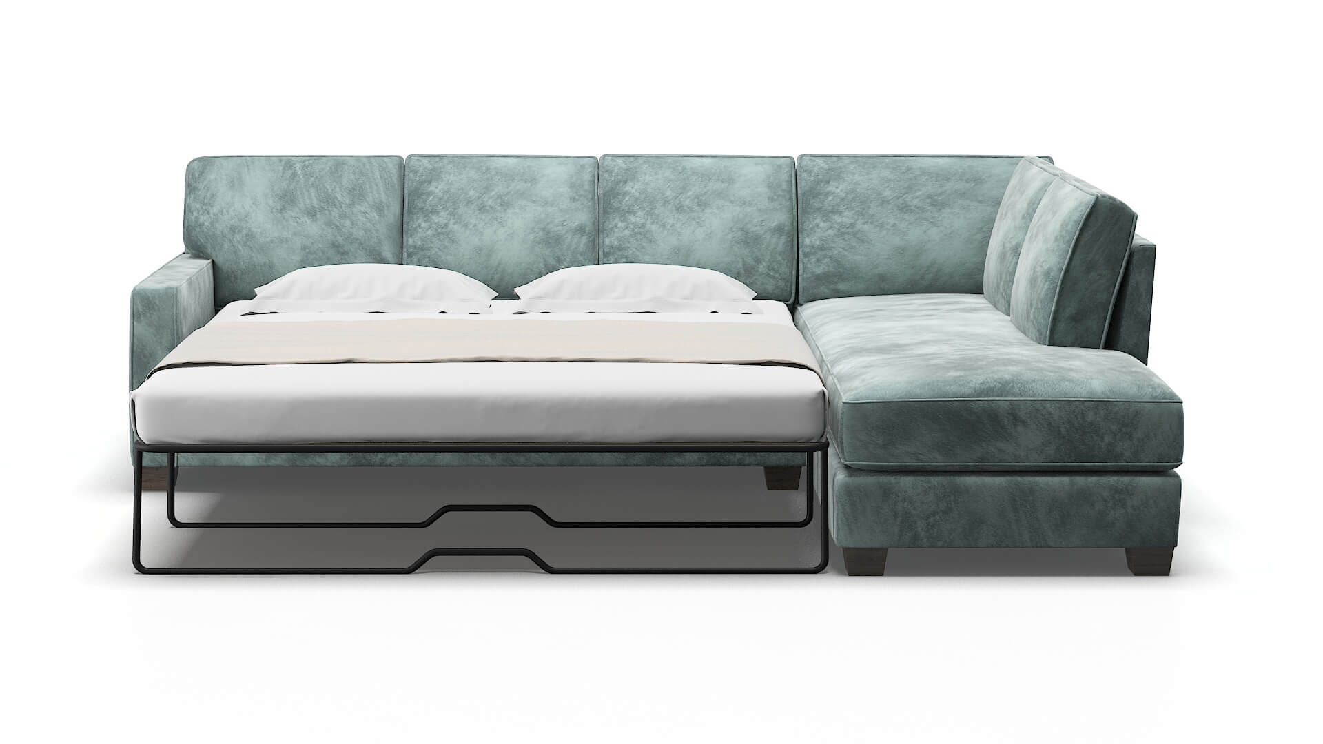 Chicago Royale Cloud Panel Sleeper Espresso legs 1