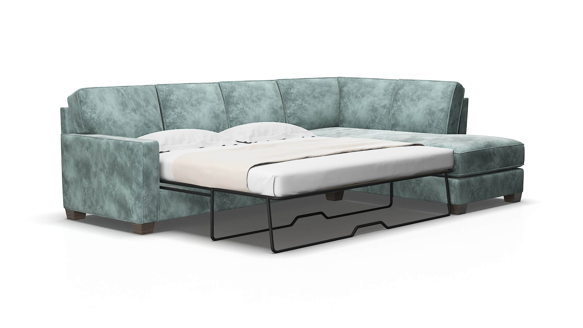 Chicago Royale cloud Panel sleeper Espresso Legs  2