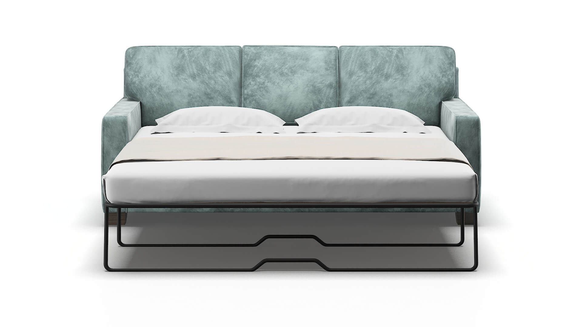 Chicago Royale Cloud Sofa Sleeper Espresso legs 1