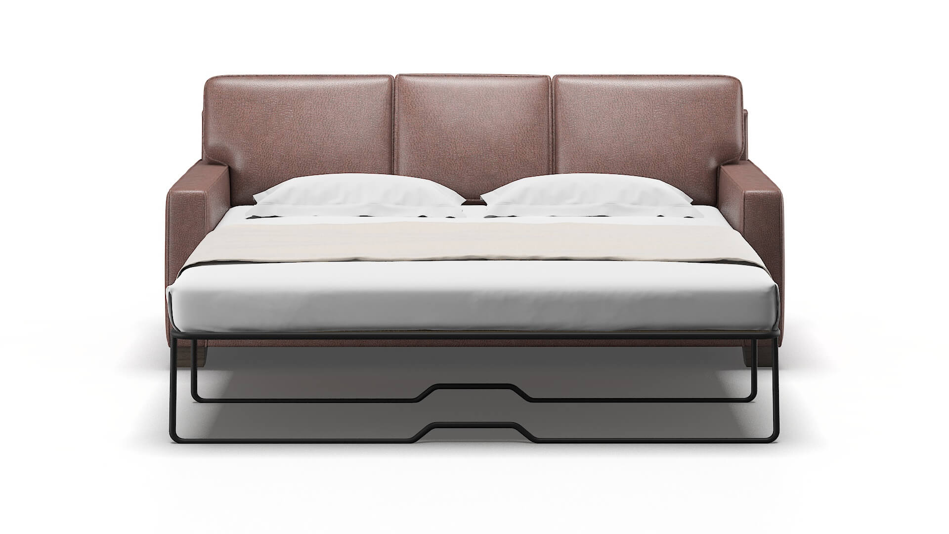 Chicago Royale Mocha Sofa Sleeper Espresso legs 1