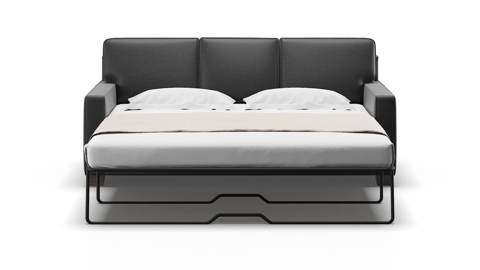 Chicago Sosoftness 54 Sofa Sleeper Espresso legs 1