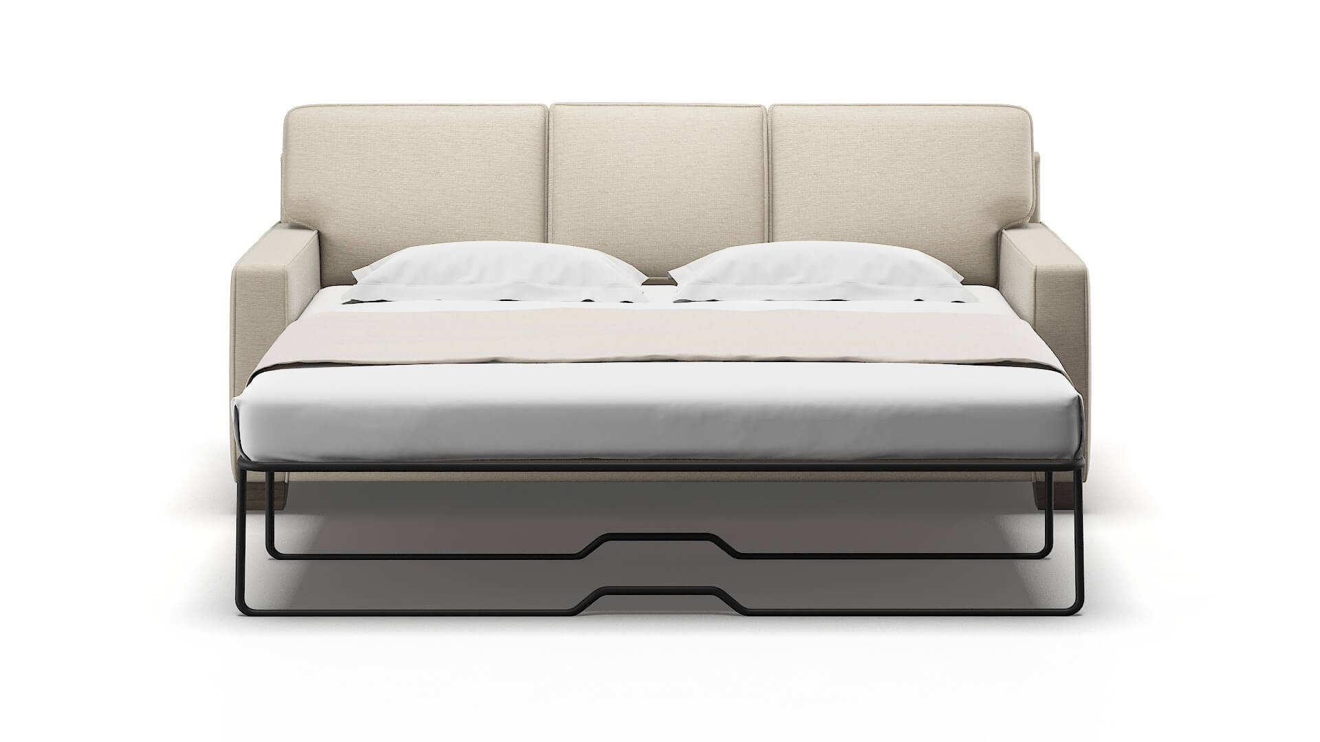 Chicago Sosoftness 72 Sofa Sleeper Espresso legs 1