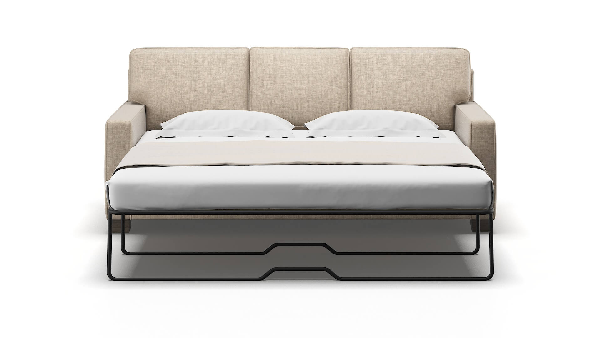 Chicago Sosoftness 74 Sofa Sleeper Espresso legs 1