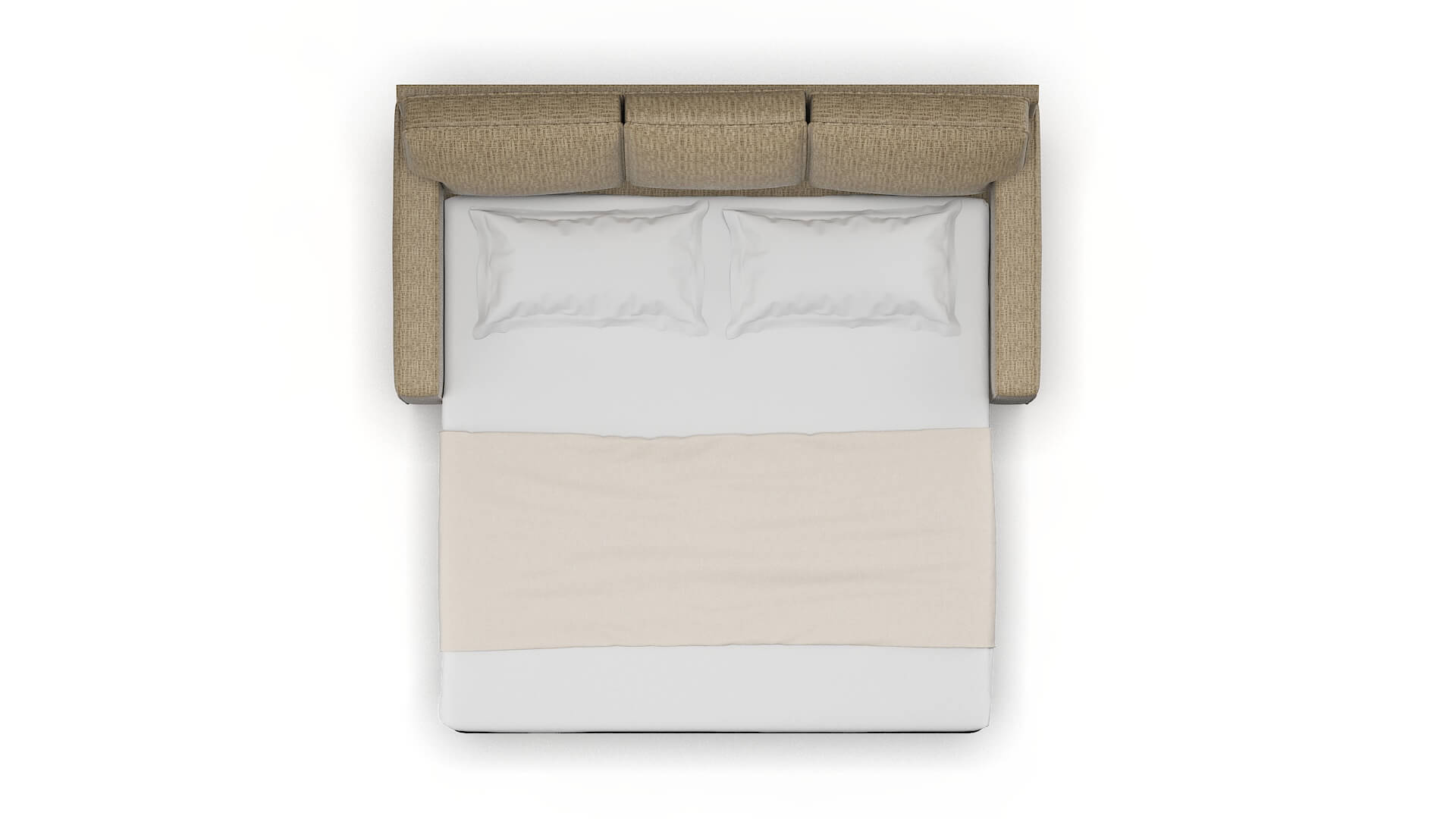 Chicago Venus Mocha Sofa Sleeper Espresso legs 3