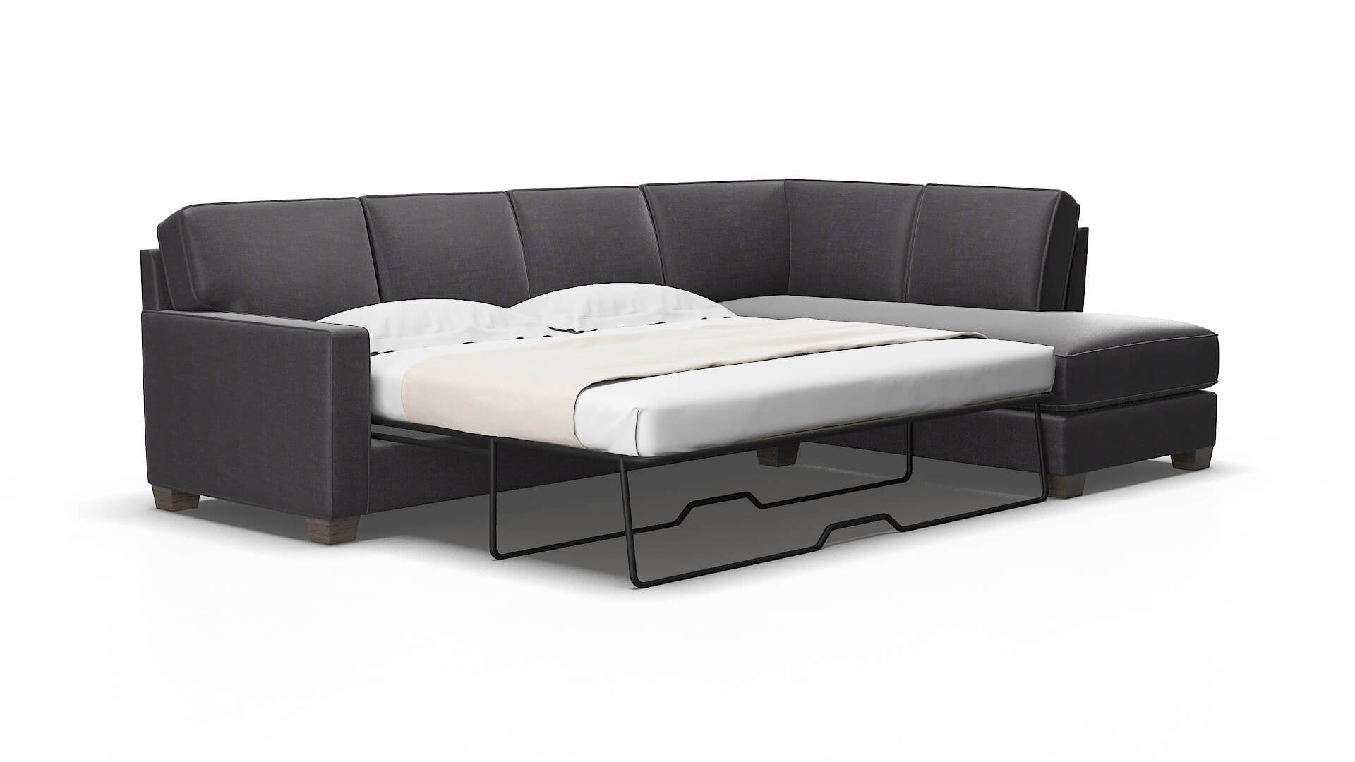 Chicago Venus onyx Panel sleeper Espresso Legs  2