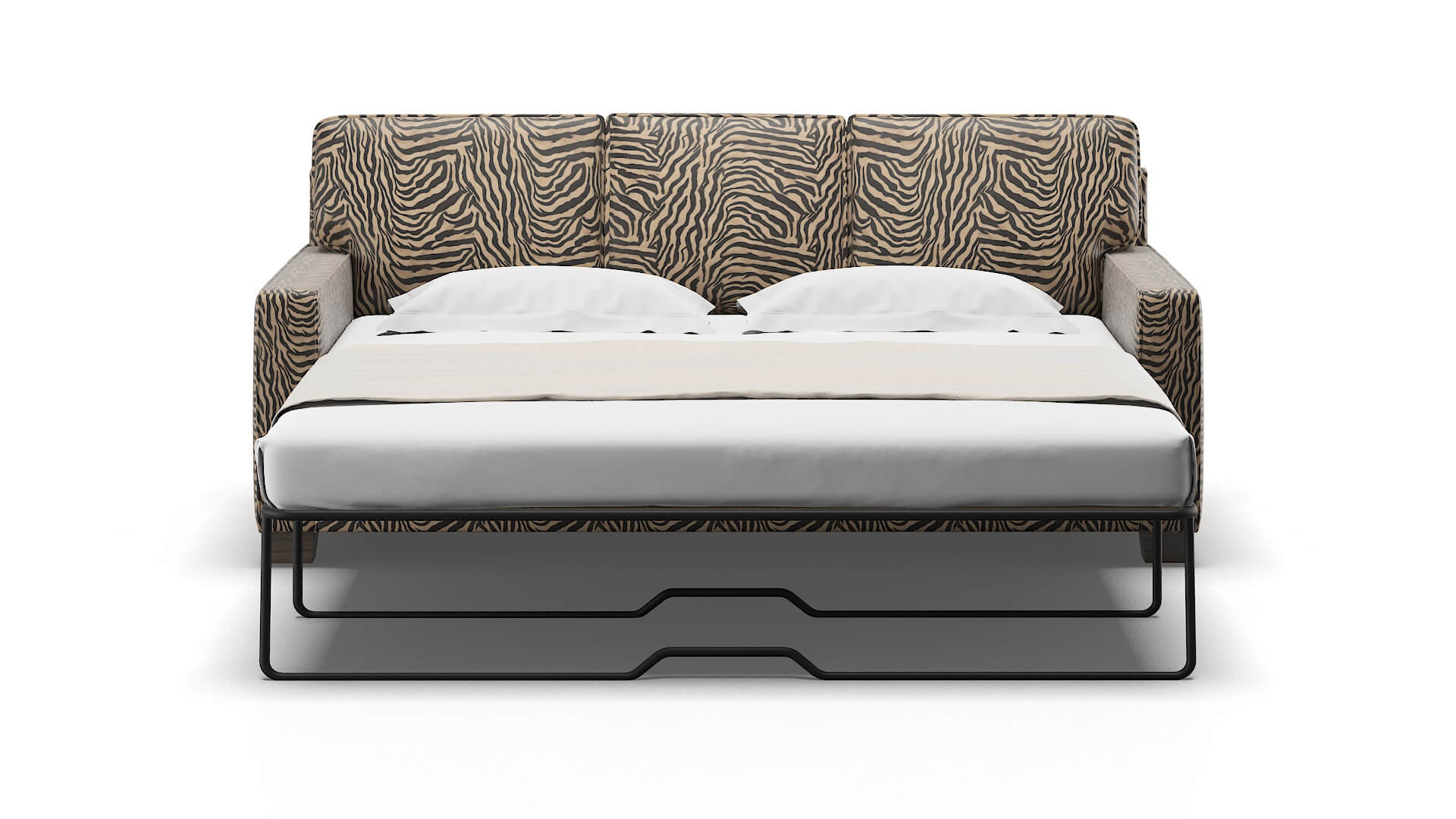 Chicago Zambia Coffee Sofa Sleeper Espresso legs 1