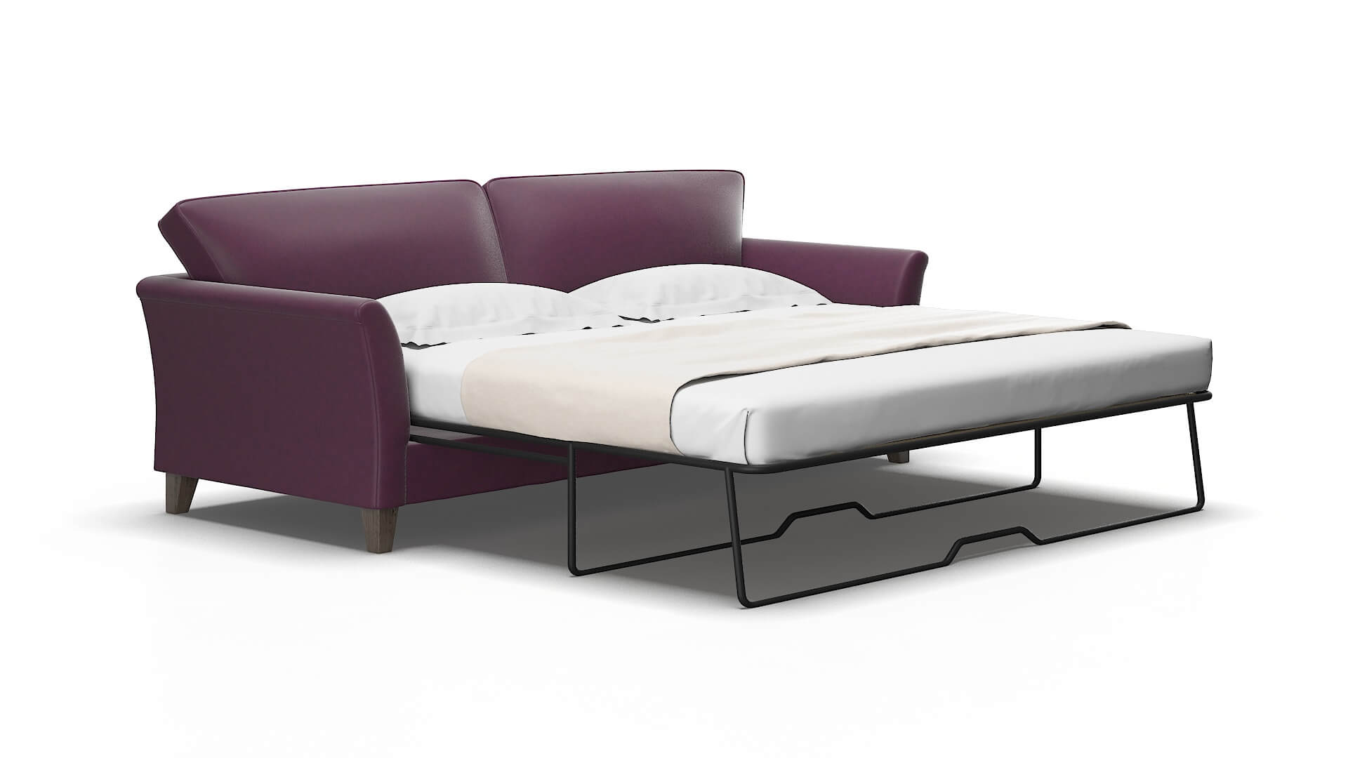 Cologne Bella aubergine Sofa sleeper Espresso Legs  2