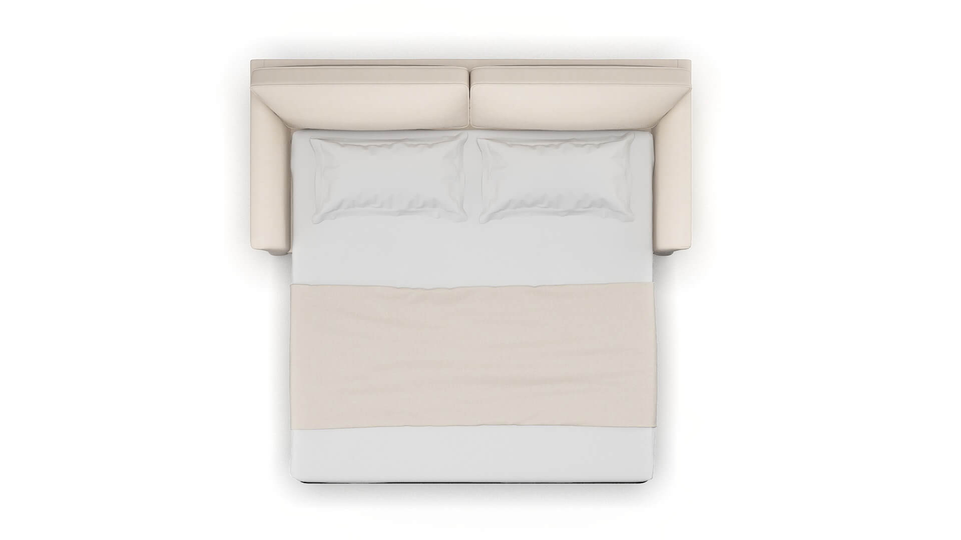 Cologne Bella Buckwheat Sofa Sleeper Espresso legs 3