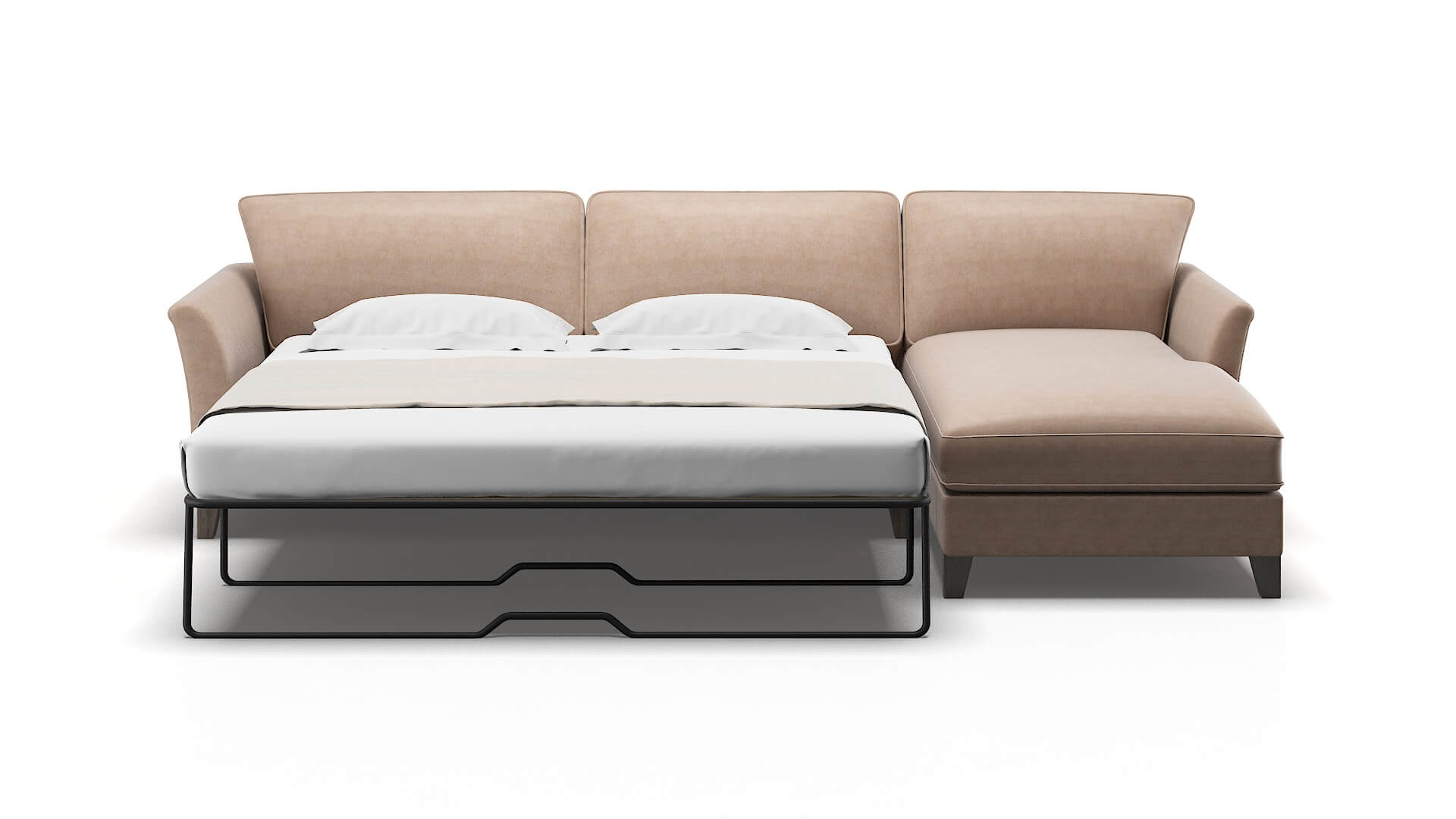 Cologne Bella Pewter Panel Sleeper Espresso legs 1