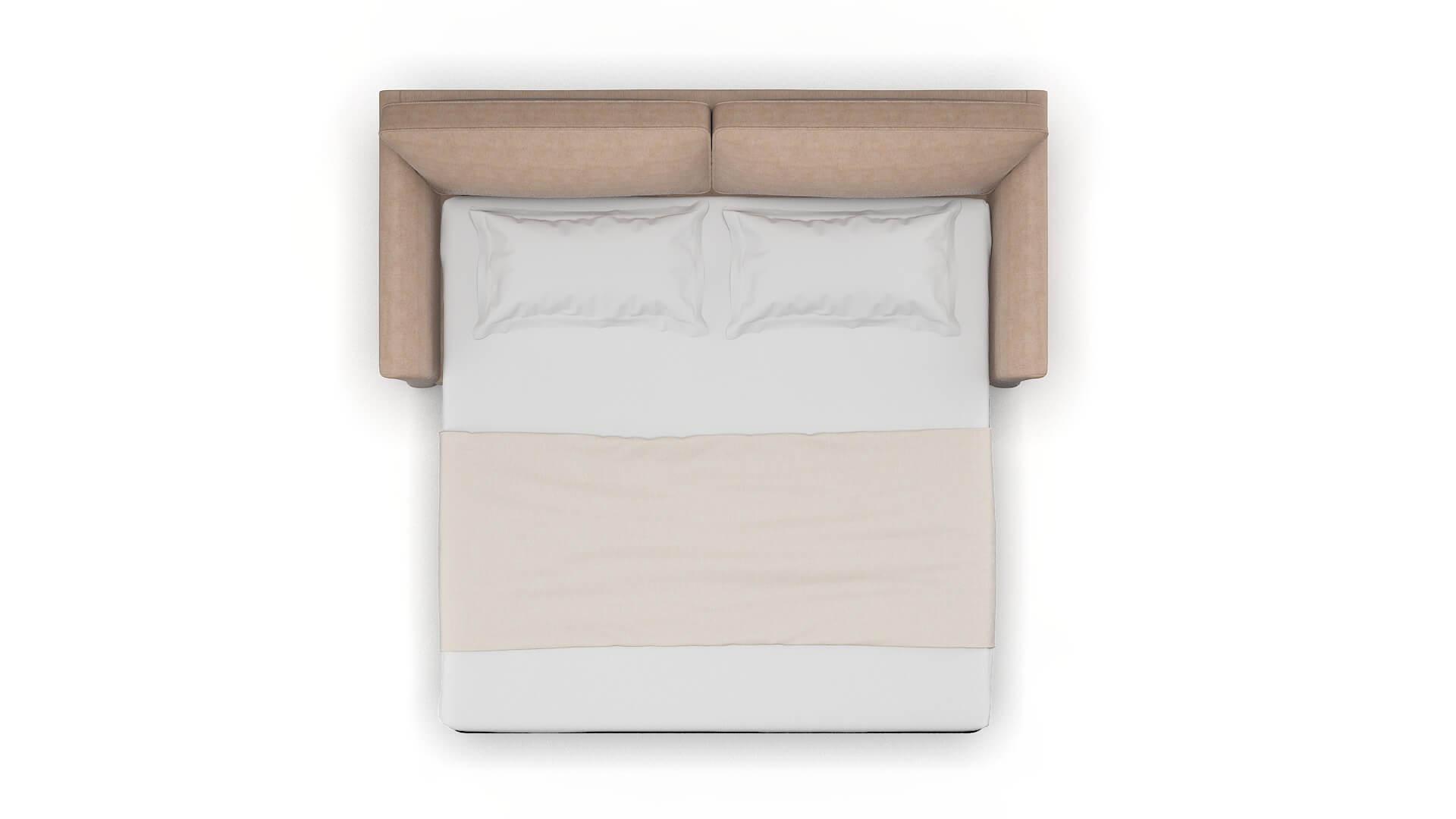 Cologne Bella Pewter Sofa Sleeper Espresso legs 3